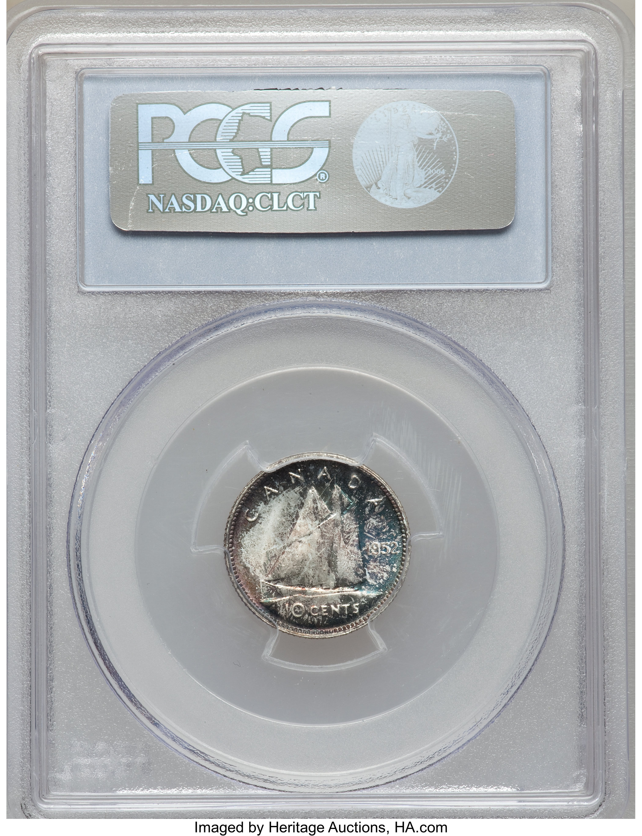 1952 10c Bluenose VF20 thumbnail 2