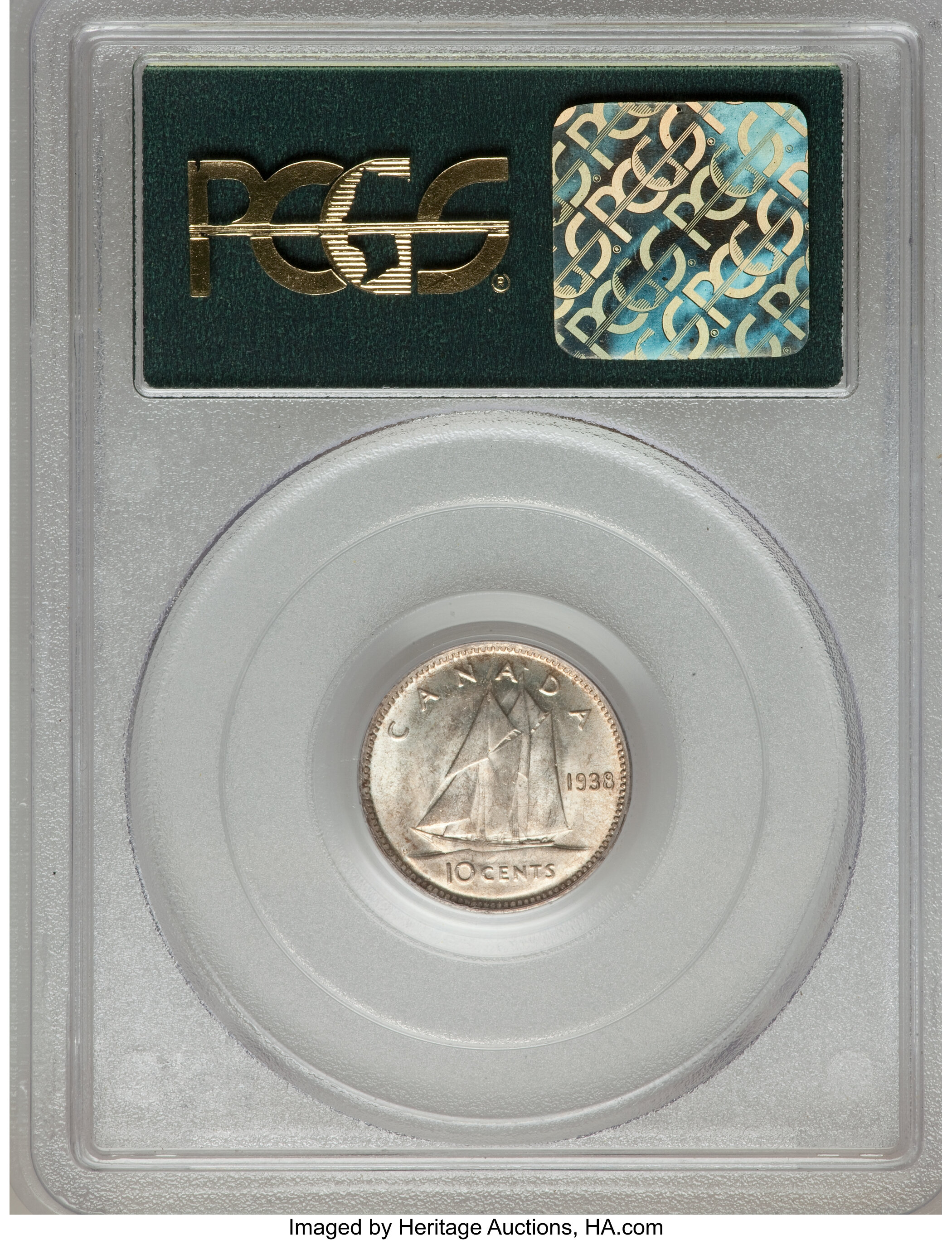 1938 10c Bluenose VF25 thumbnail 4