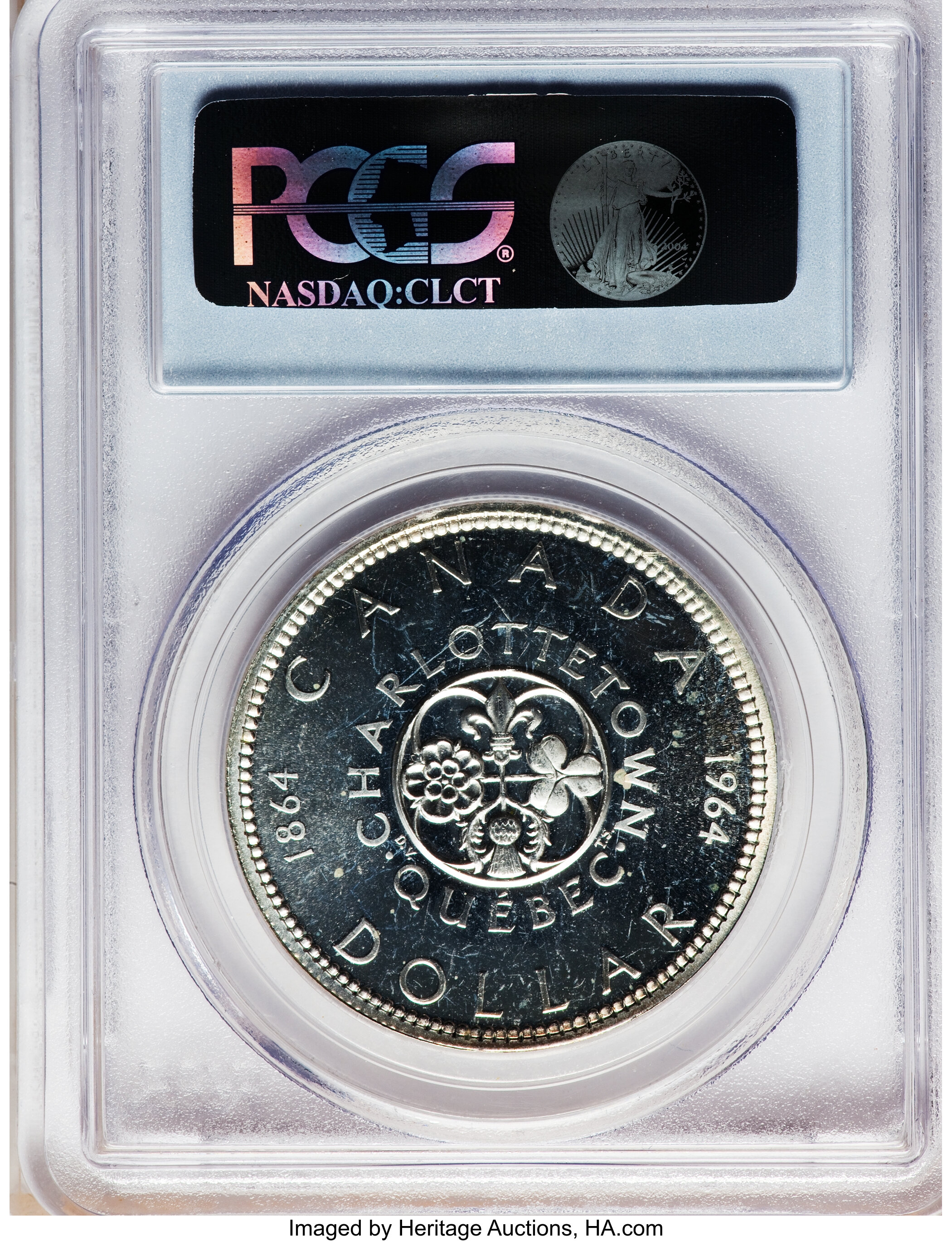 1964 S$1  Confederation PL MS68 thumbnail 16