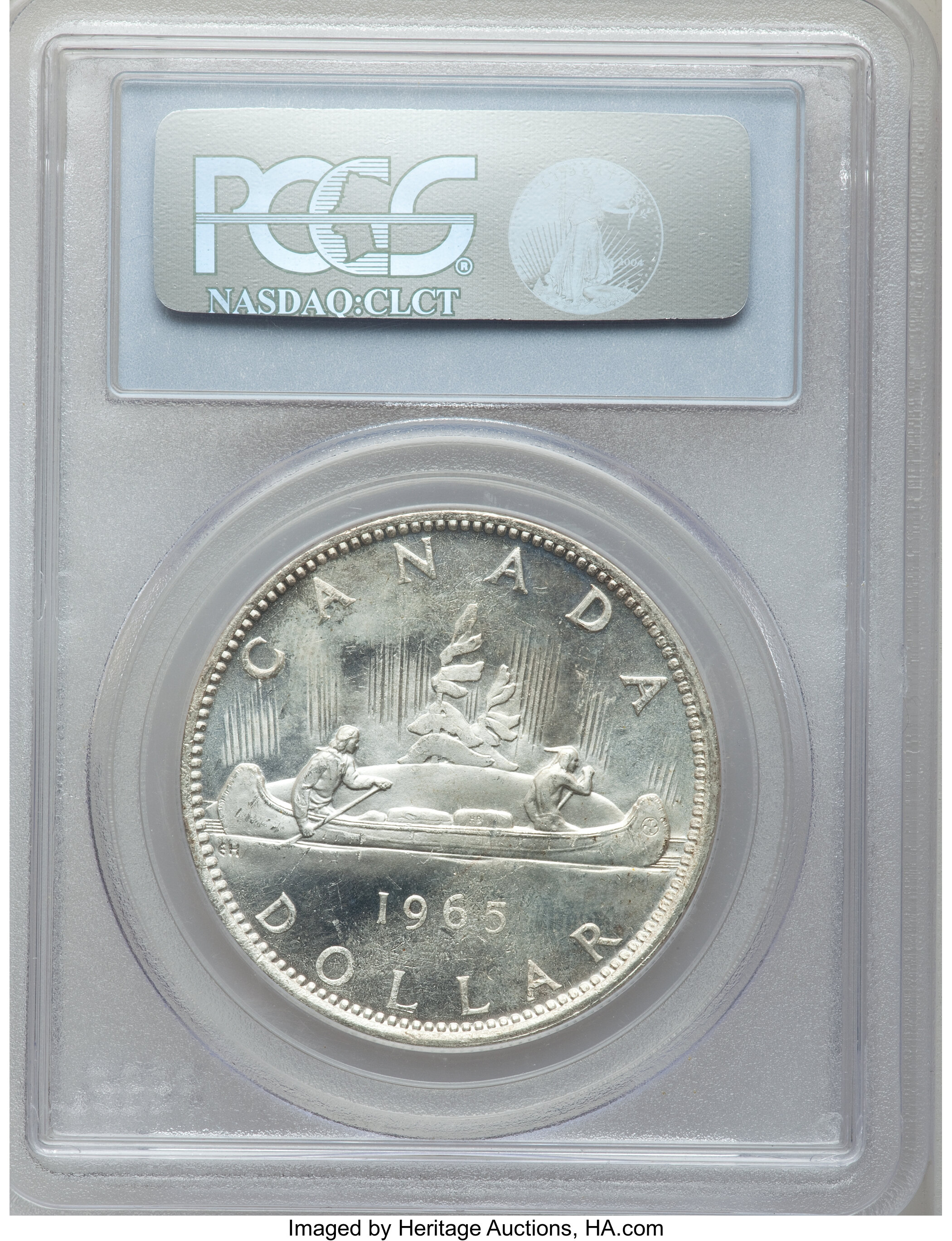 1965 S$1 Type 4 AU58 thumbnail 2