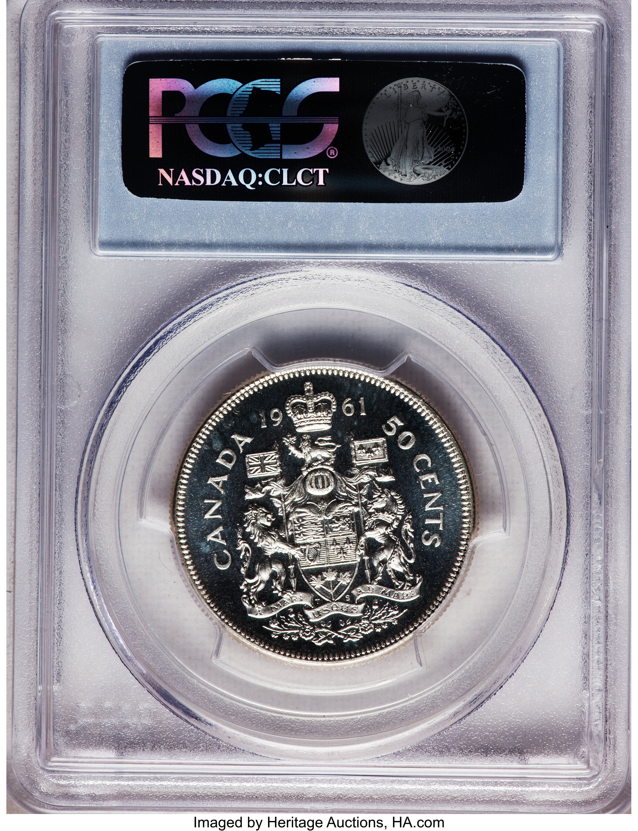 1961 50c PL MS67 thumbnail 4
