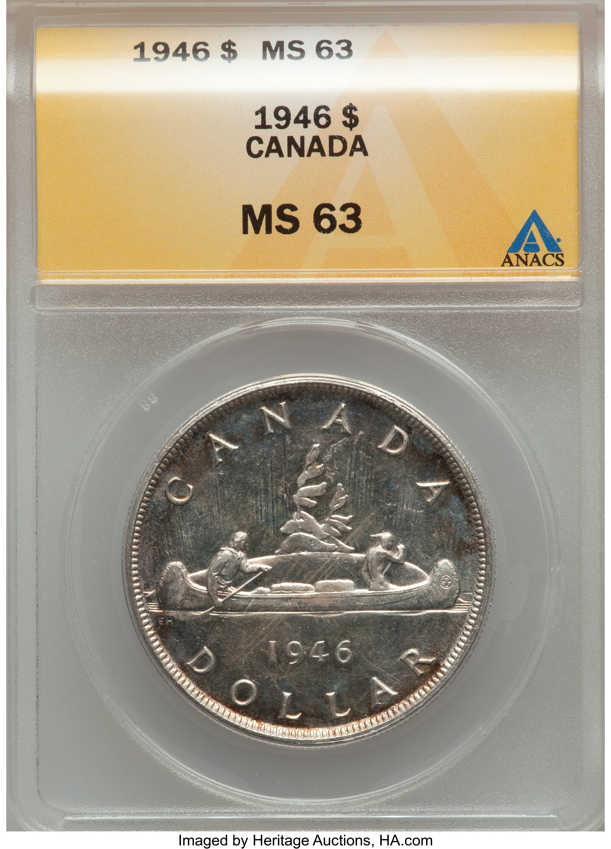1946 S$1 Short Water Lines MS (KM-37) thumbnail 18