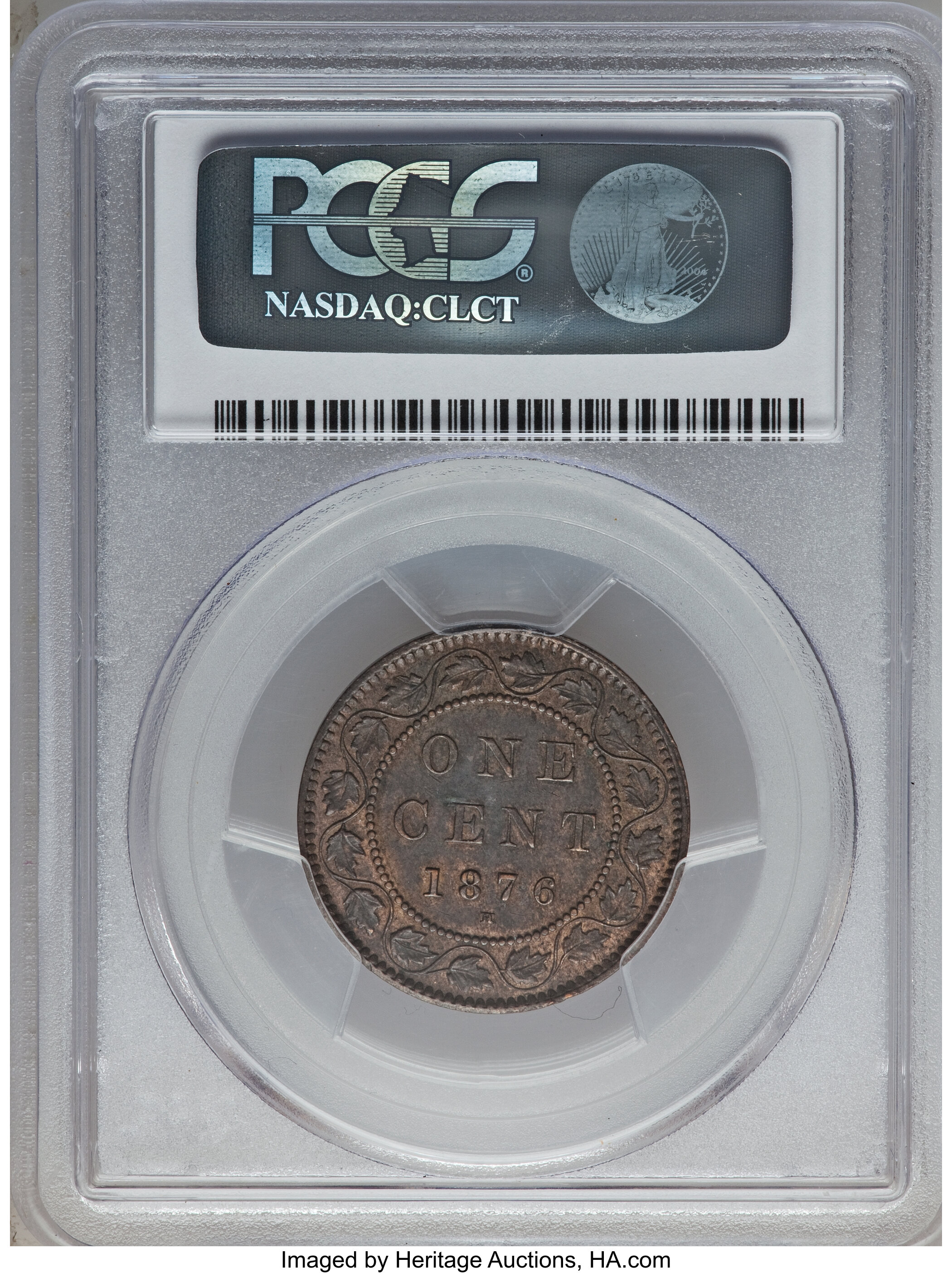 1876-H 1c MS BN VF20 BN thumbnail 4