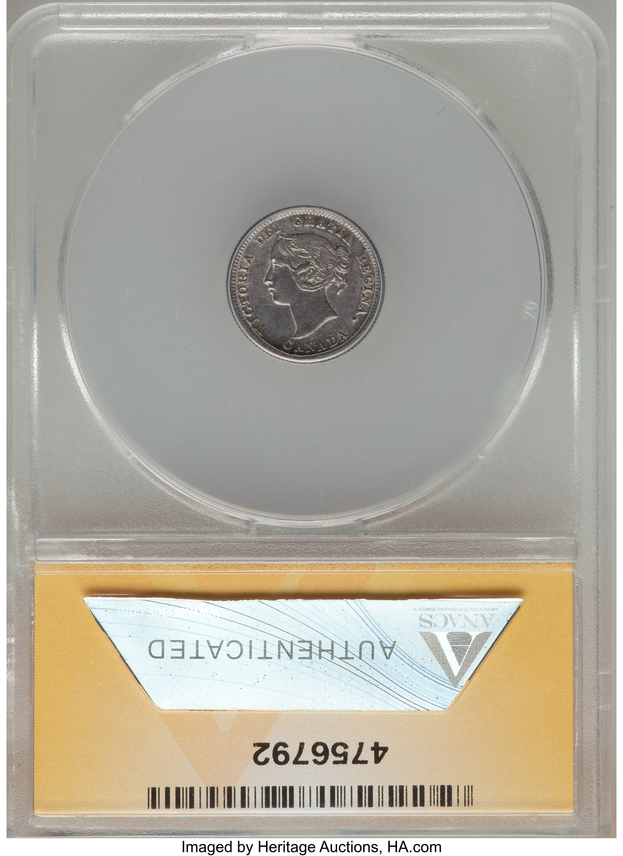1858 5c Province of Canada, Small Date VG10 thumbnail 14
