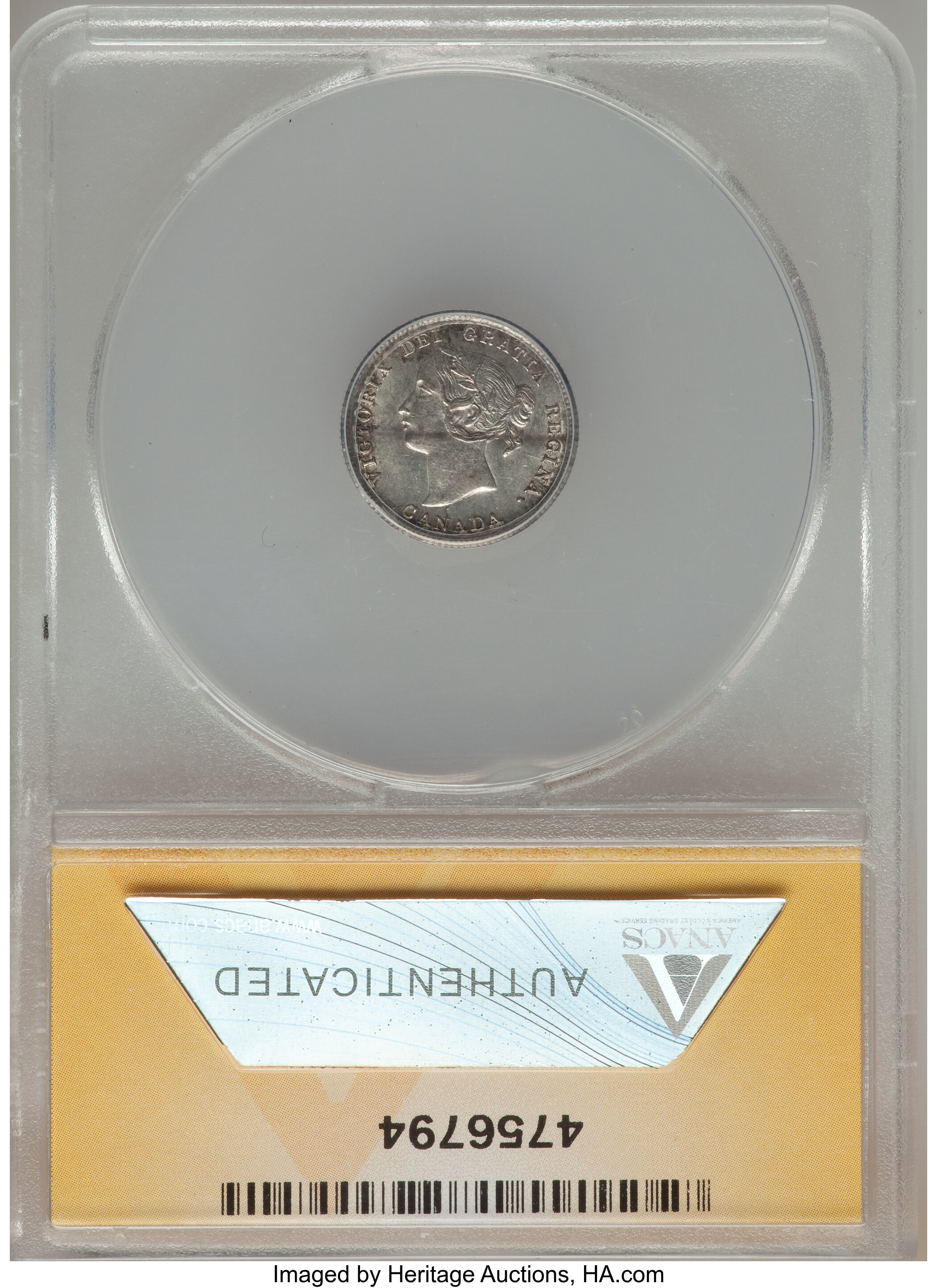 1870 5c Wide Rim, Narrow Date, Straight 7 VG10 thumbnail 12