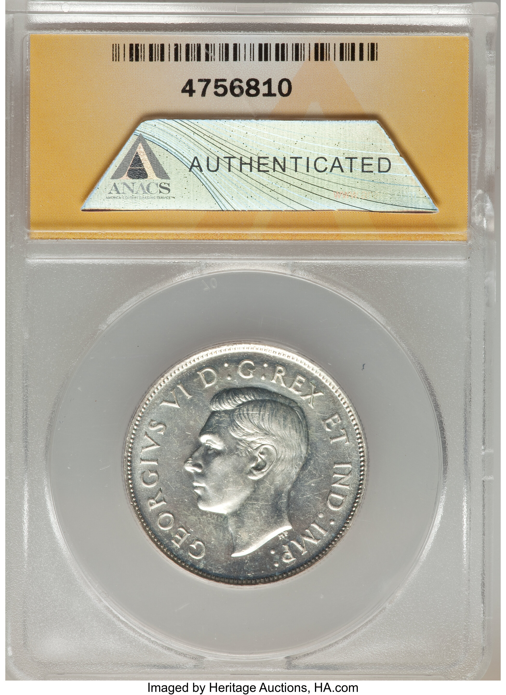 1947 50c Maple Leaf, Straight 7 VG10 thumbnail 15