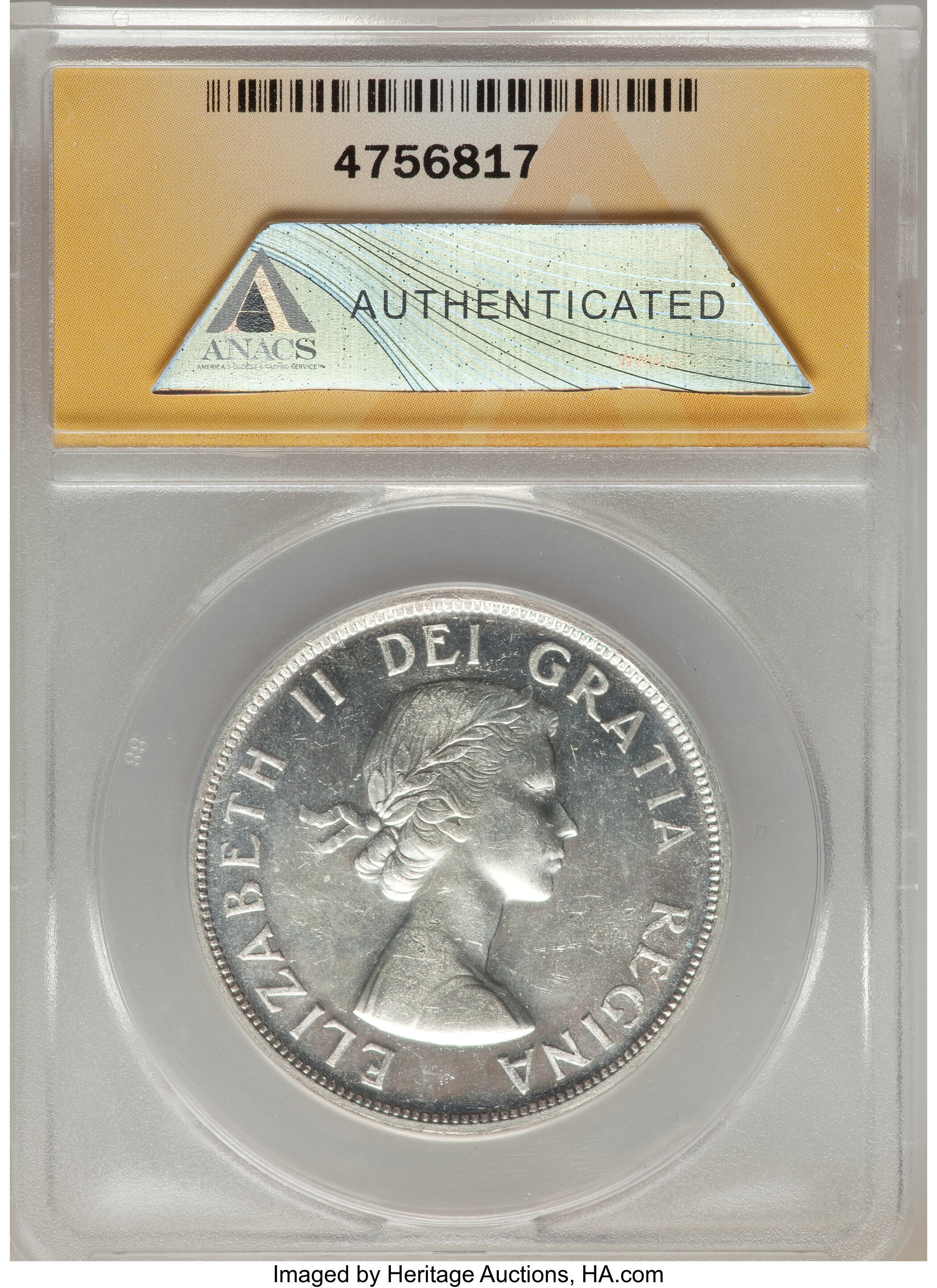 Elizabeth II S$1 1953-1986 [Type] F15 thumbnail 14