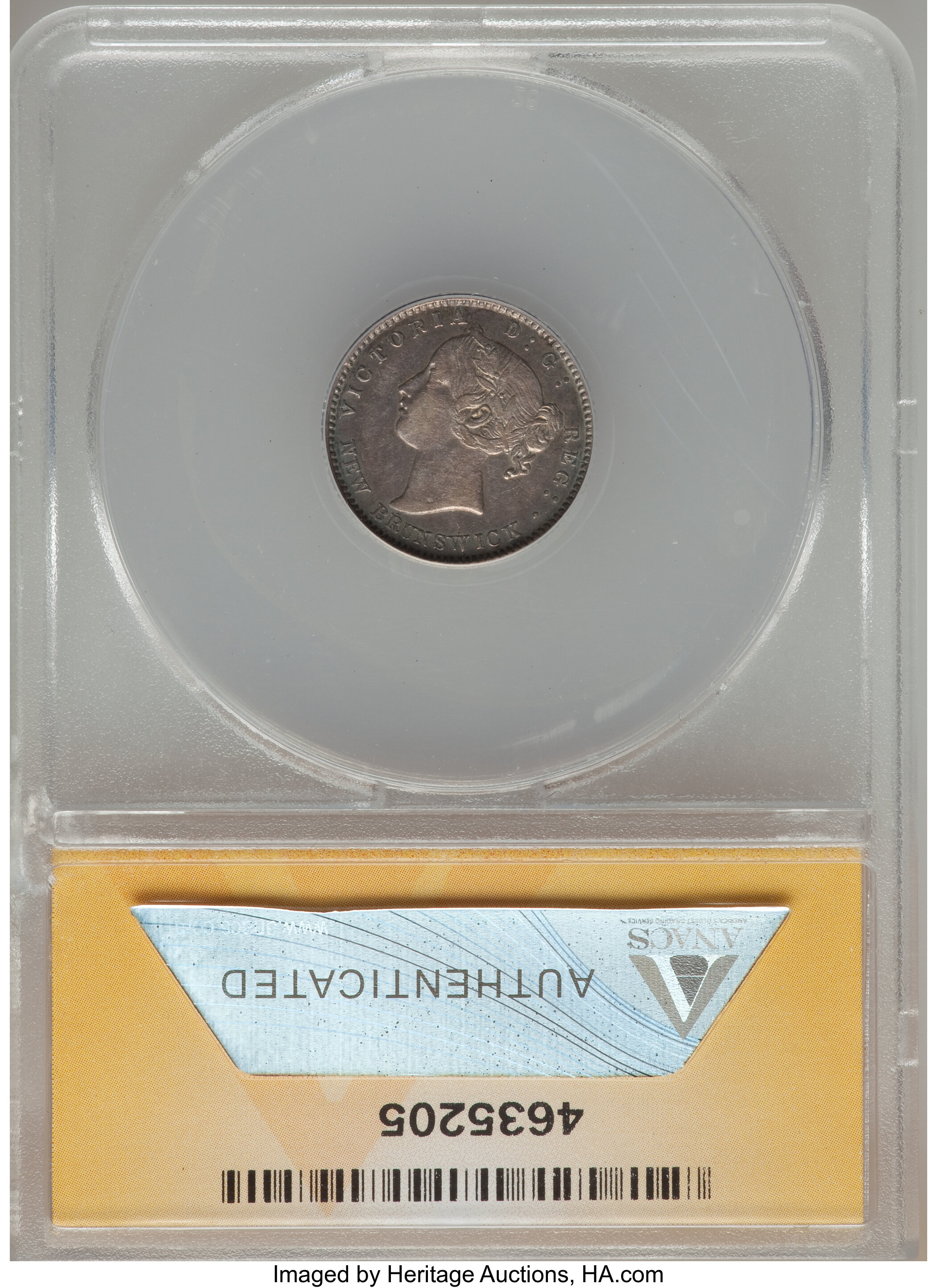 1864 10c New Brunswick MS60 thumbnail 18