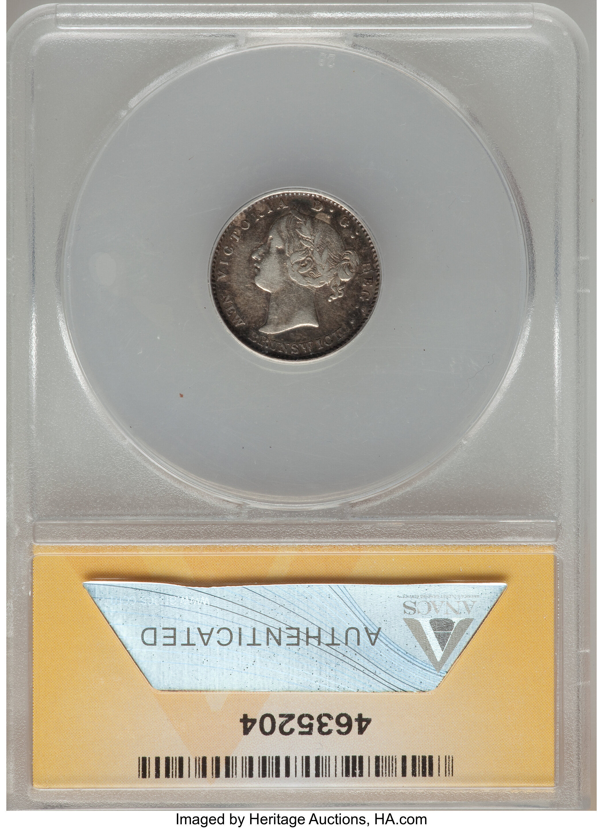 1864 10c New Brunswick MS60 thumbnail 20