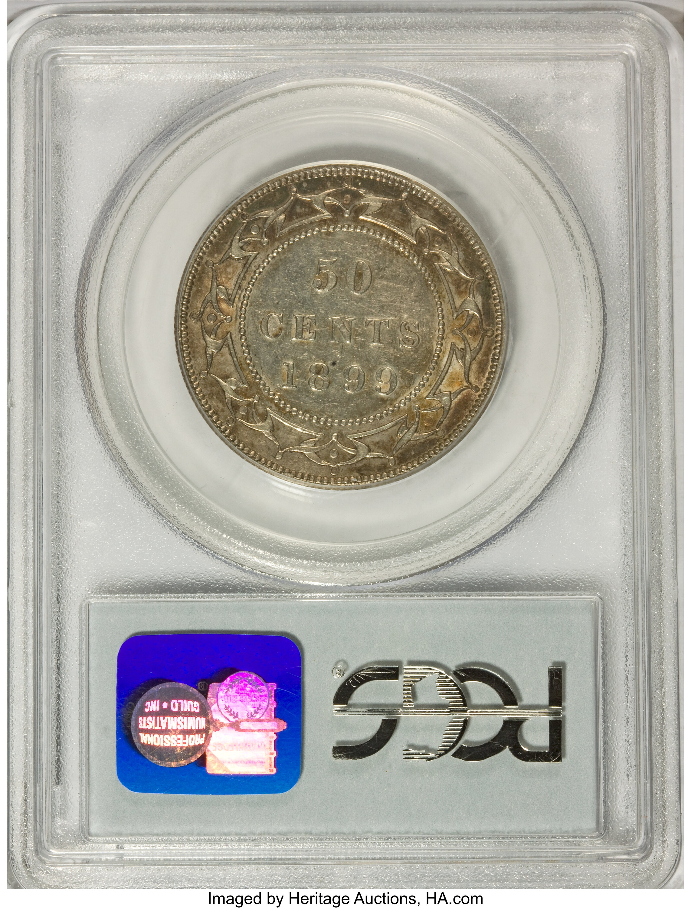 1899 50c Newfoundland, Wide 9 VF20 thumbnail 12