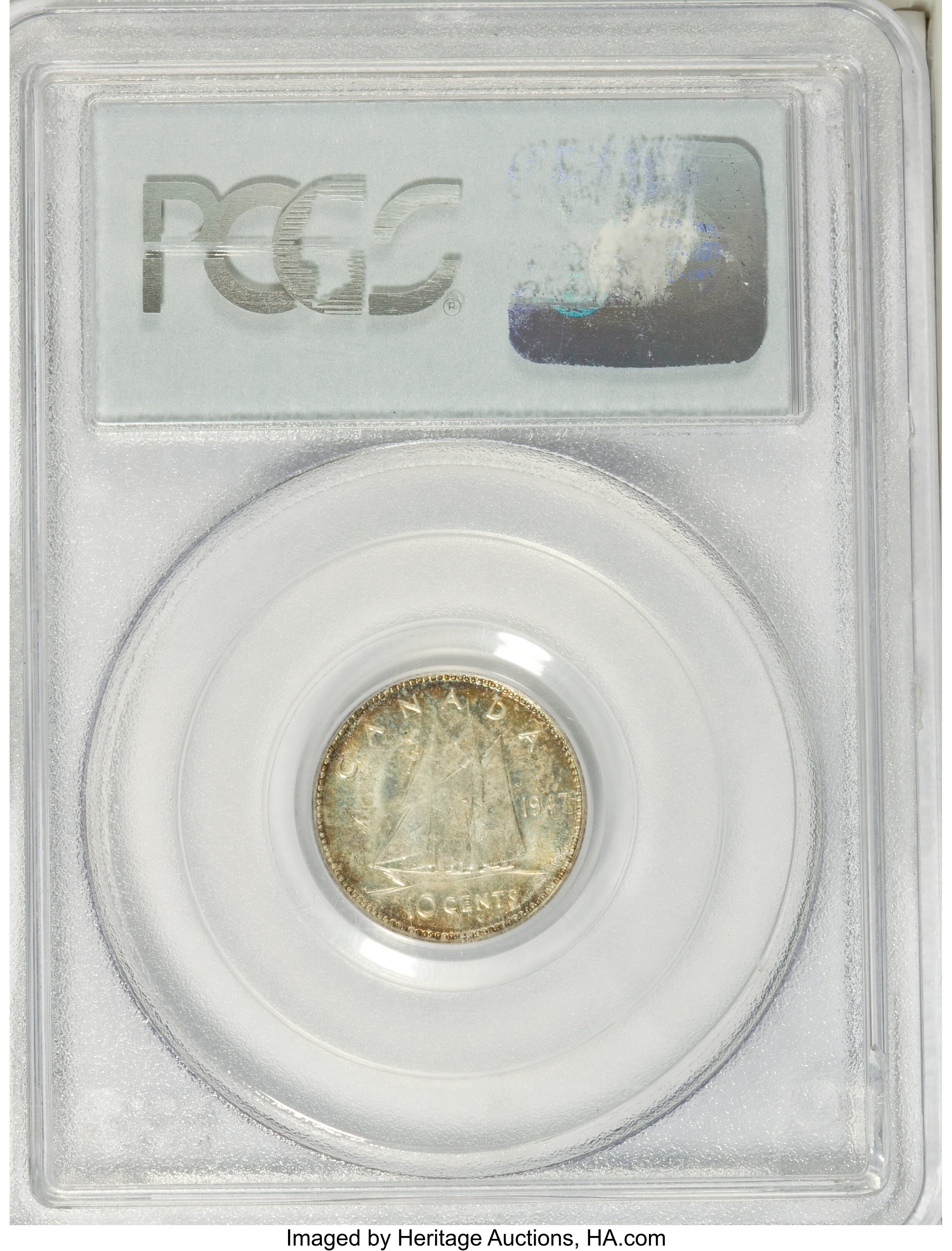 1947 10c Bluenose VF25 thumbnail 7
