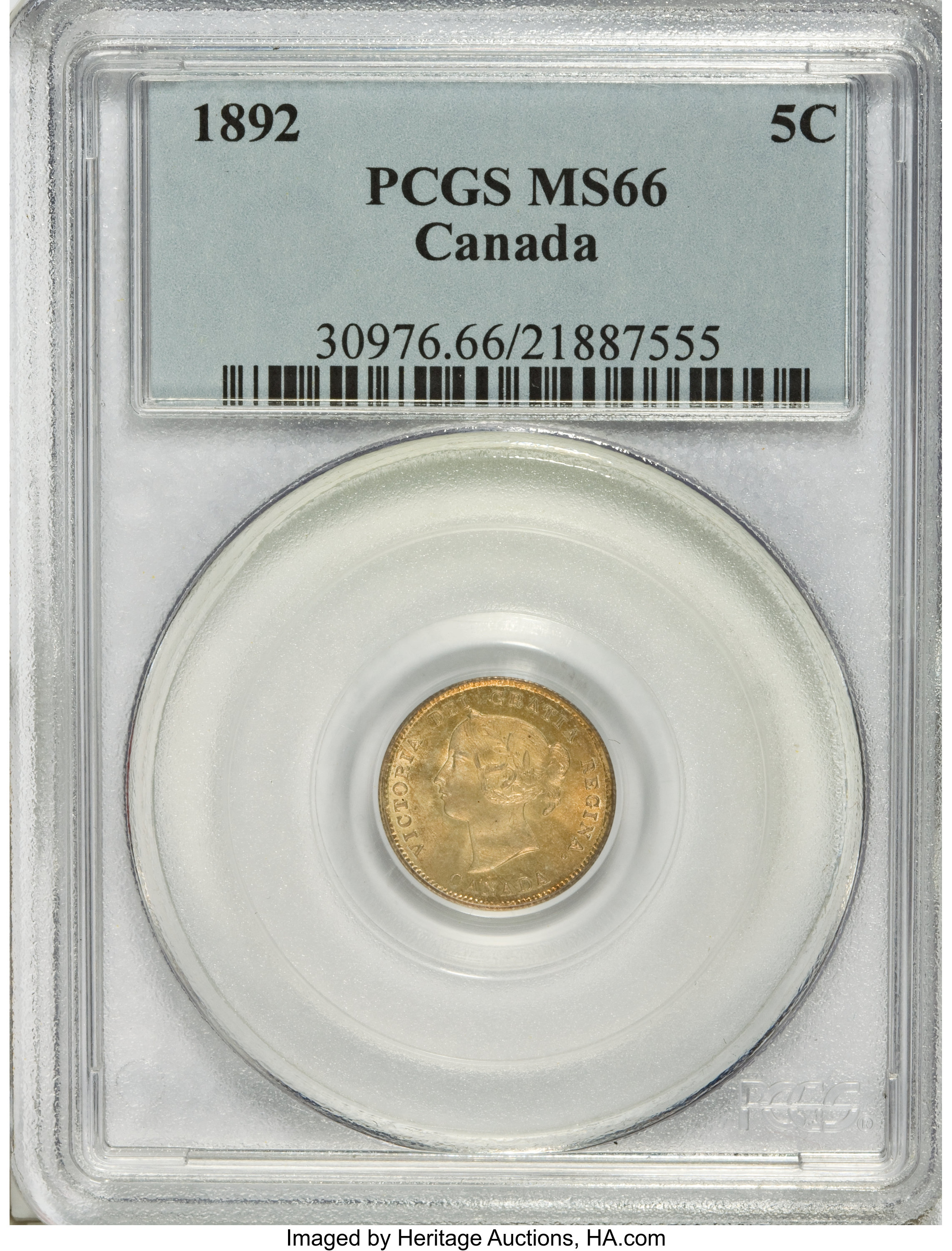 1892 5c AU50 thumbnail 20