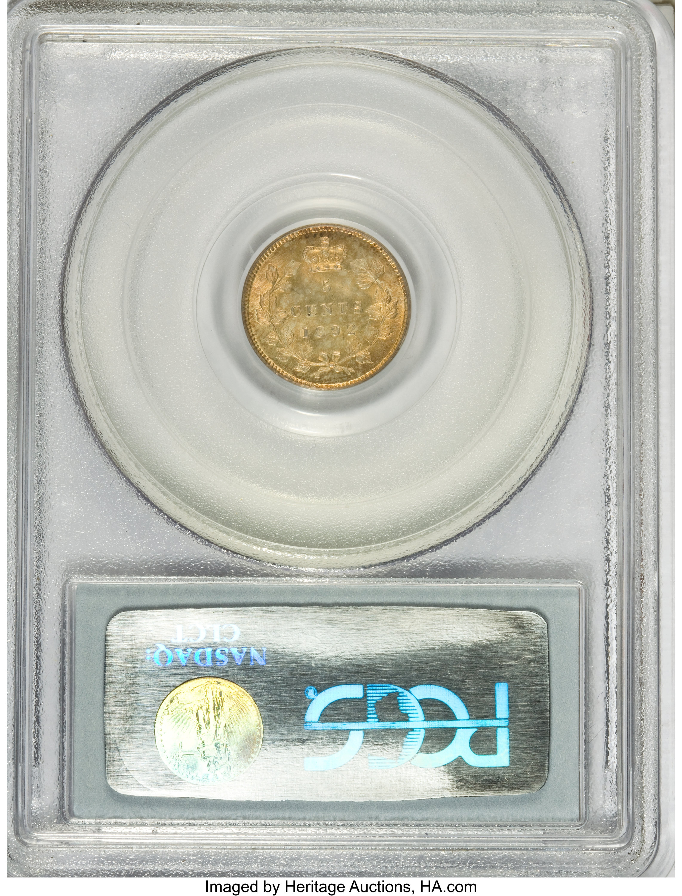 1892 5c AU50 thumbnail 21