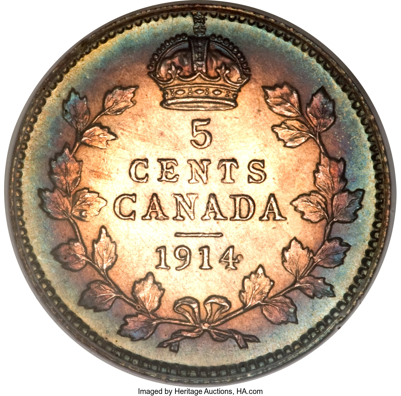 1914 5c MS62 thumbnail 16