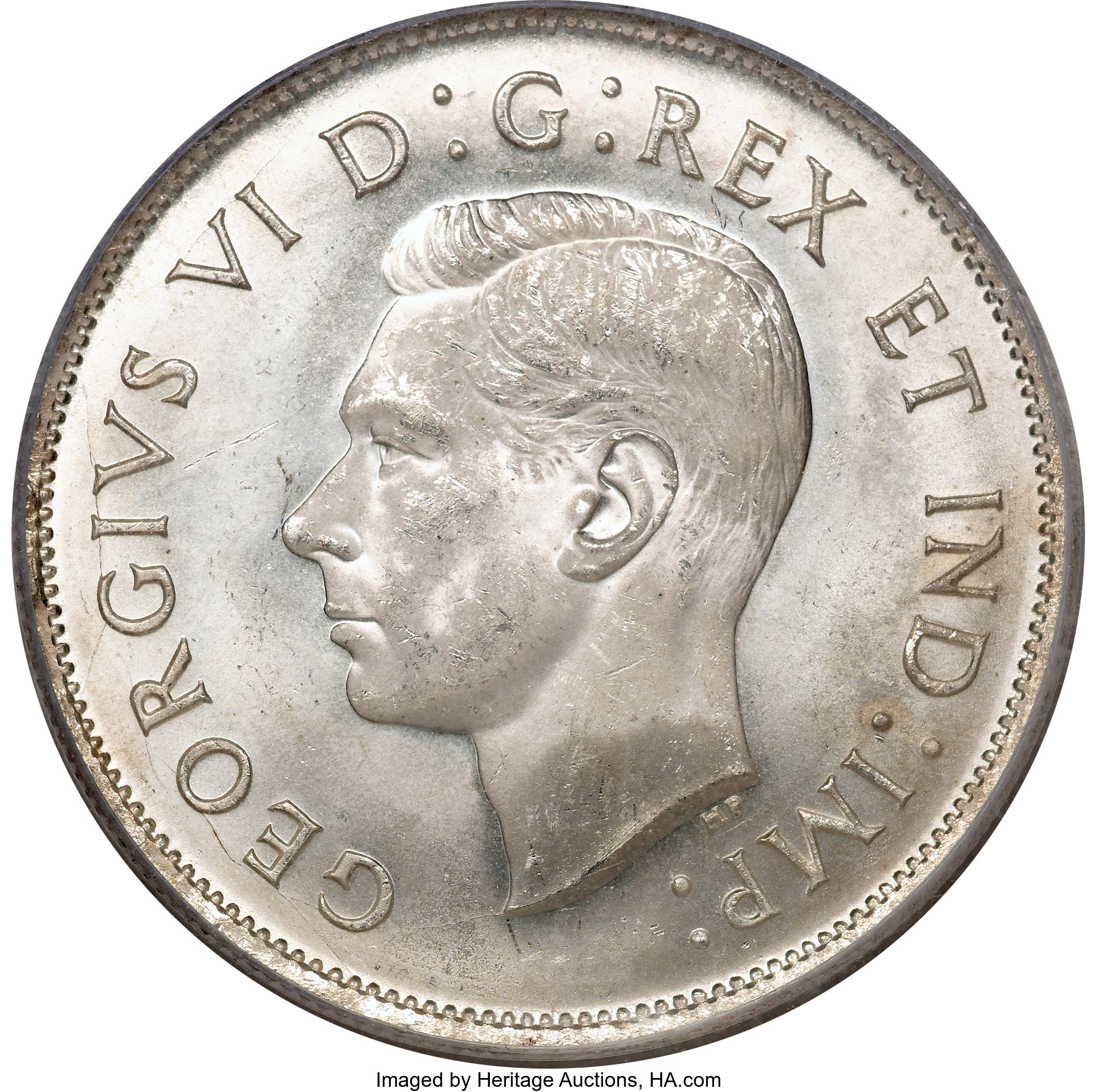 Canada: George VI 50 Cents 1943 Far 3,...