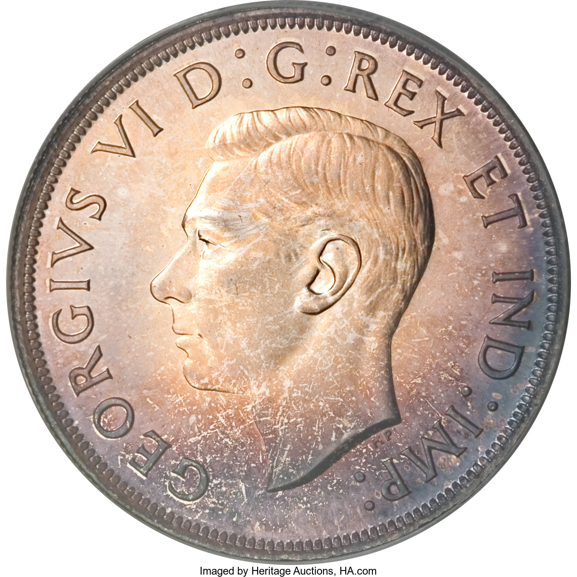 Canada: George VI Dollar 1939,...