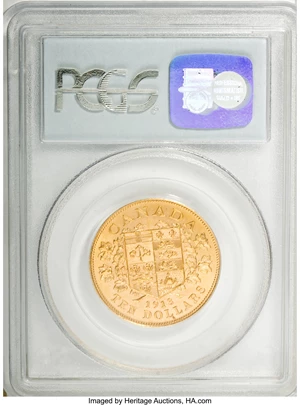image for: Canada: George V gold 10 Dollars 1913,...