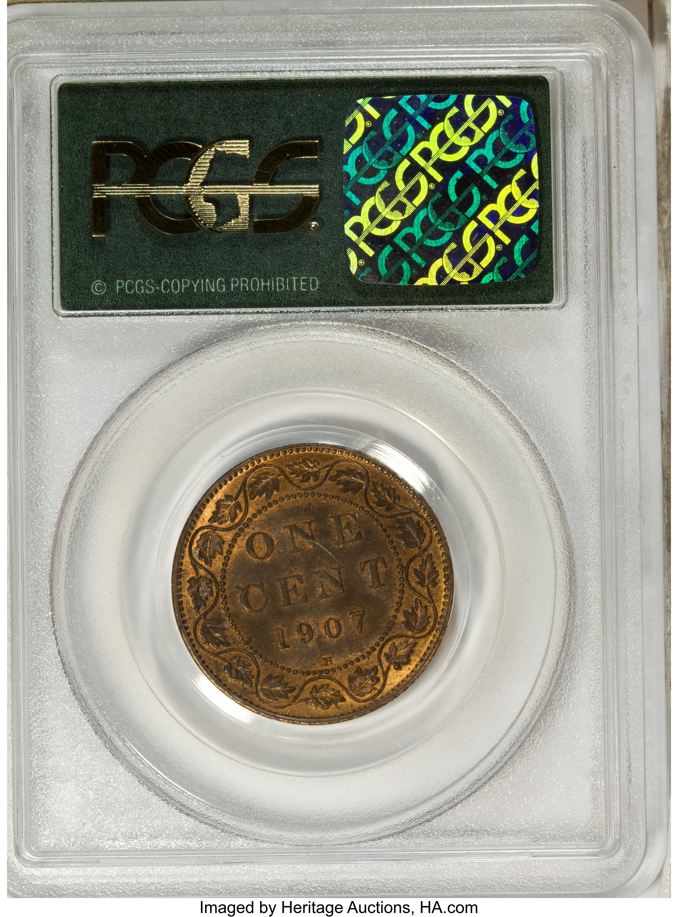 1907-H 1c MS RB MS64 RB thumbnail 10