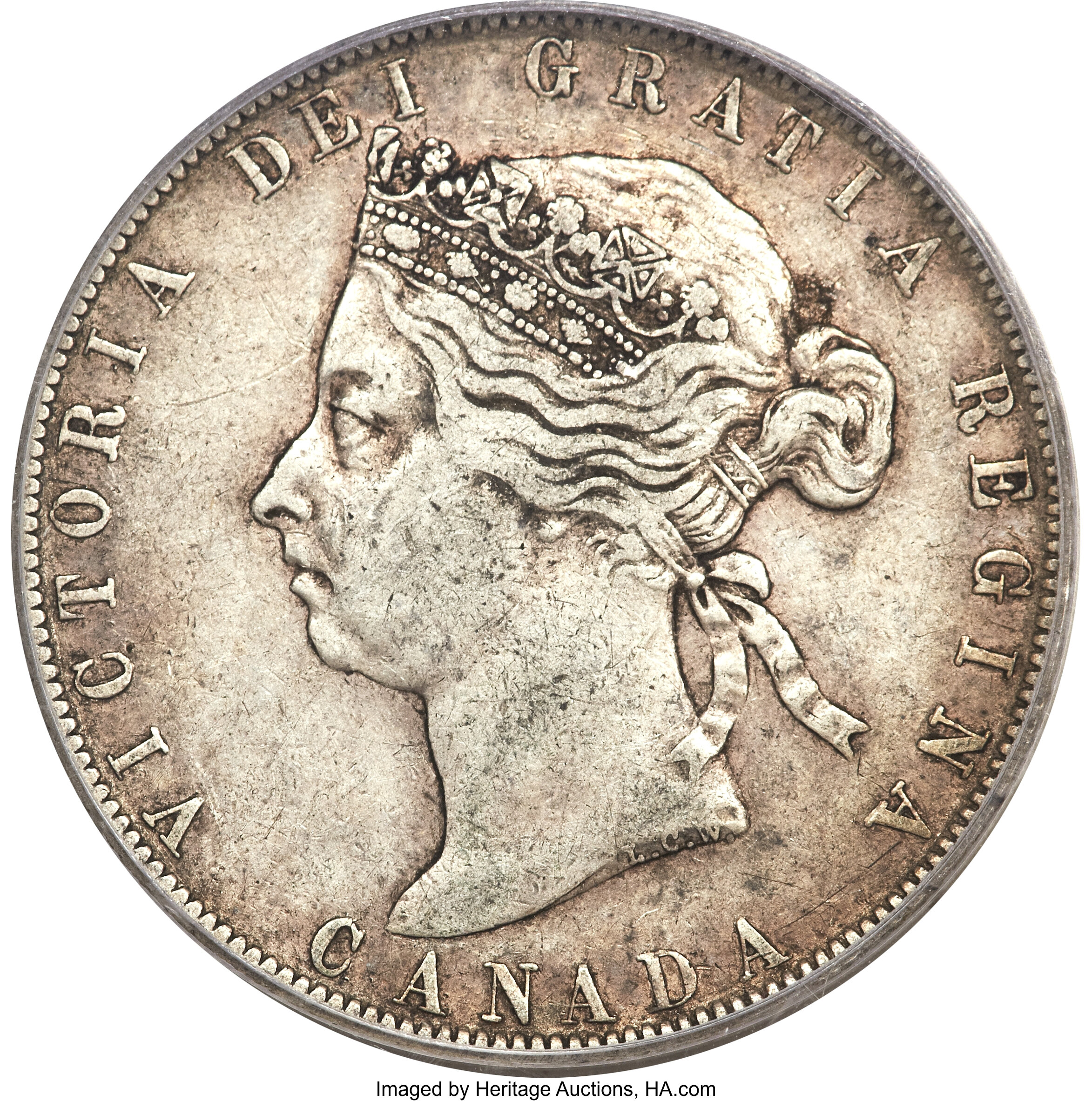 Canada: Victoria 50 Cents 1892,...