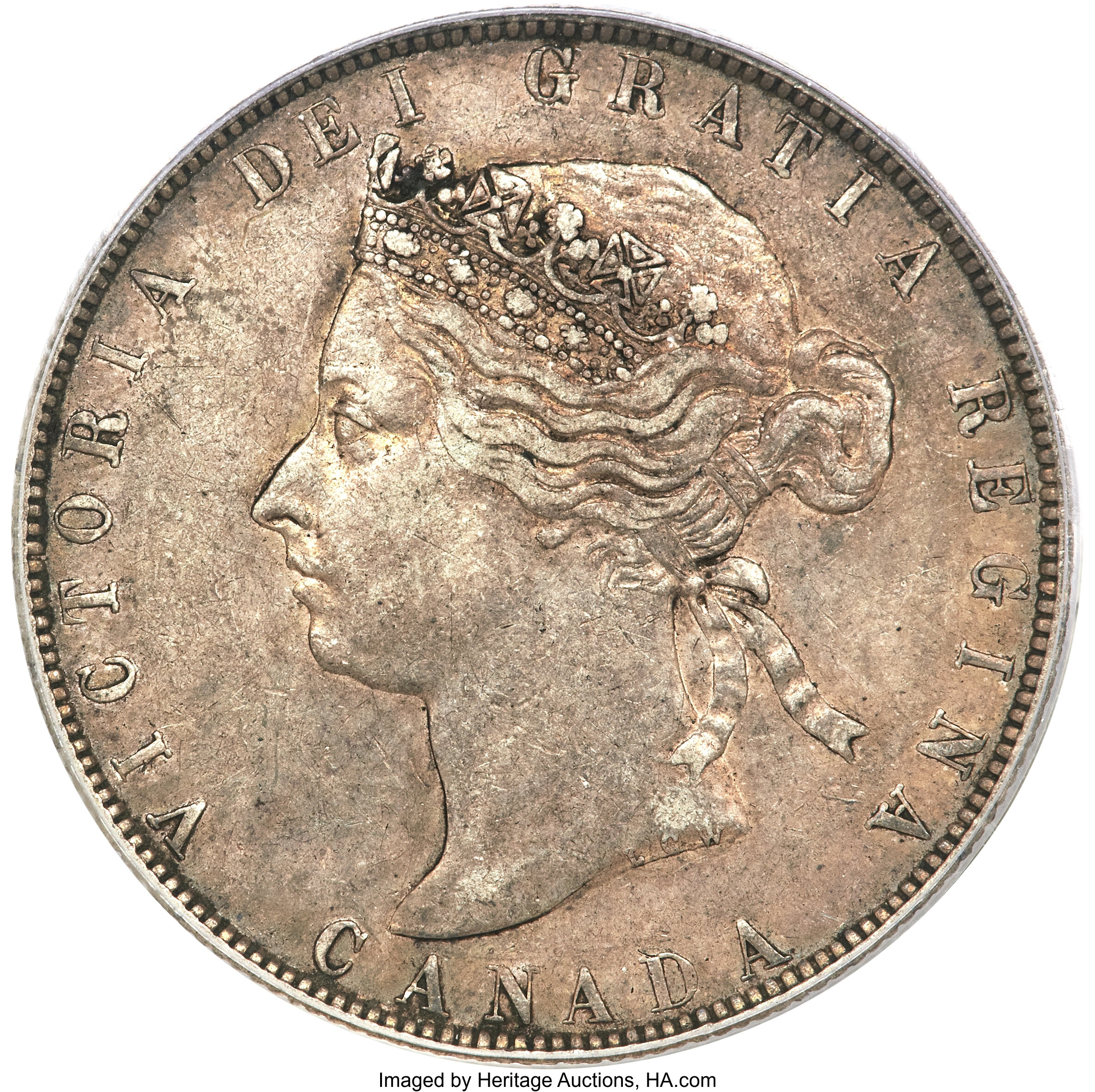 Canada: Victoria 50 Cents 1892,...