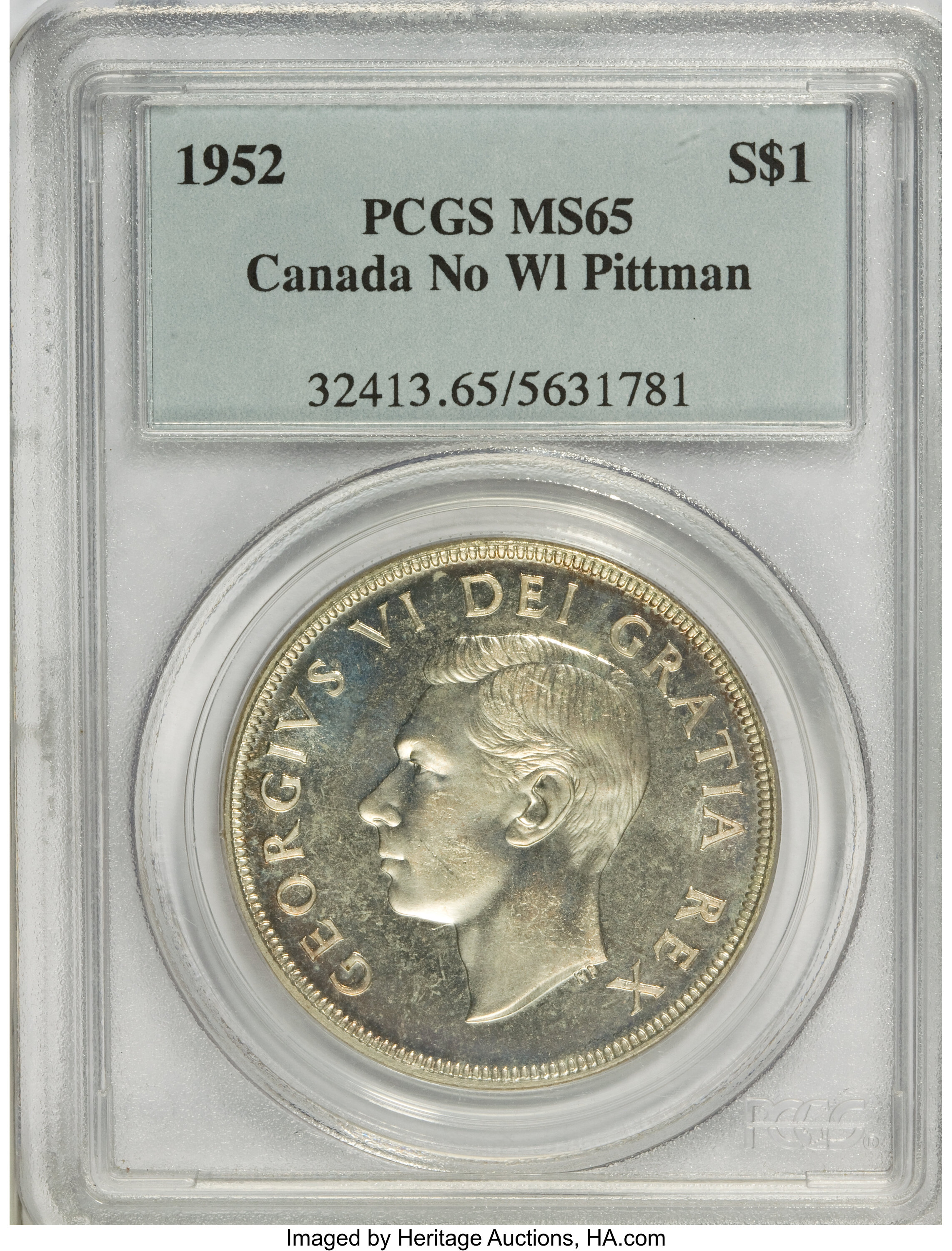 1952 S$1 NWL MS (KM-37) MS65 thumbnail 20