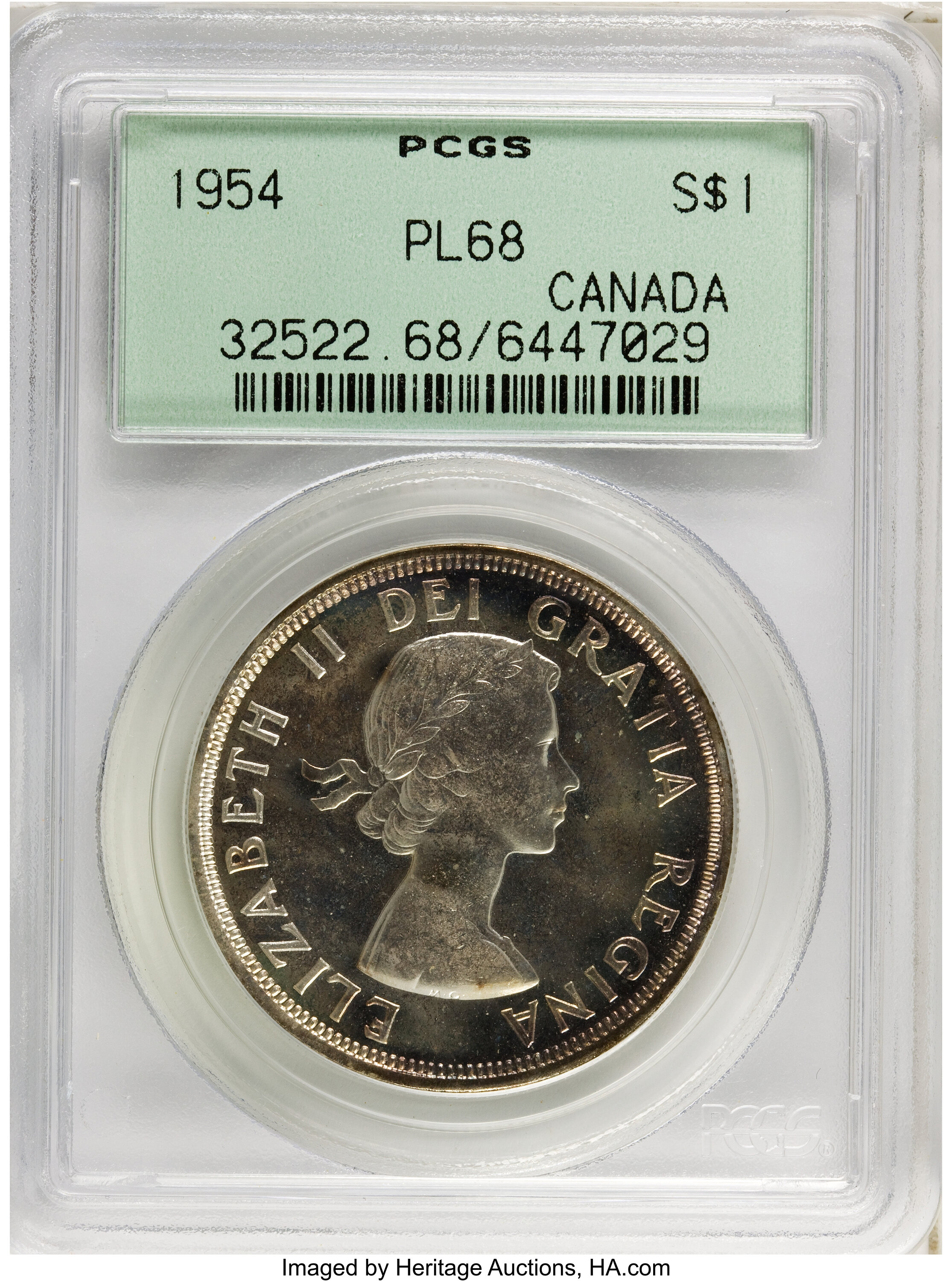 1954 S$1  PL MS68 thumbnail 18