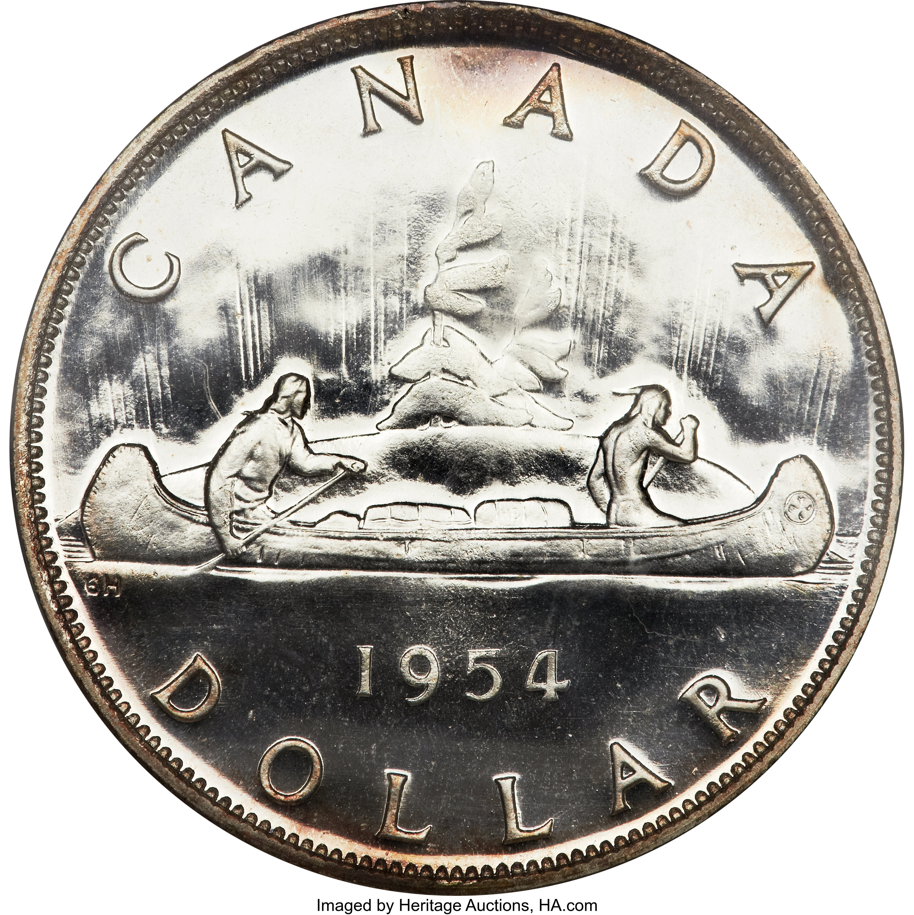 1954 S$1  PL MS68 thumbnail 20