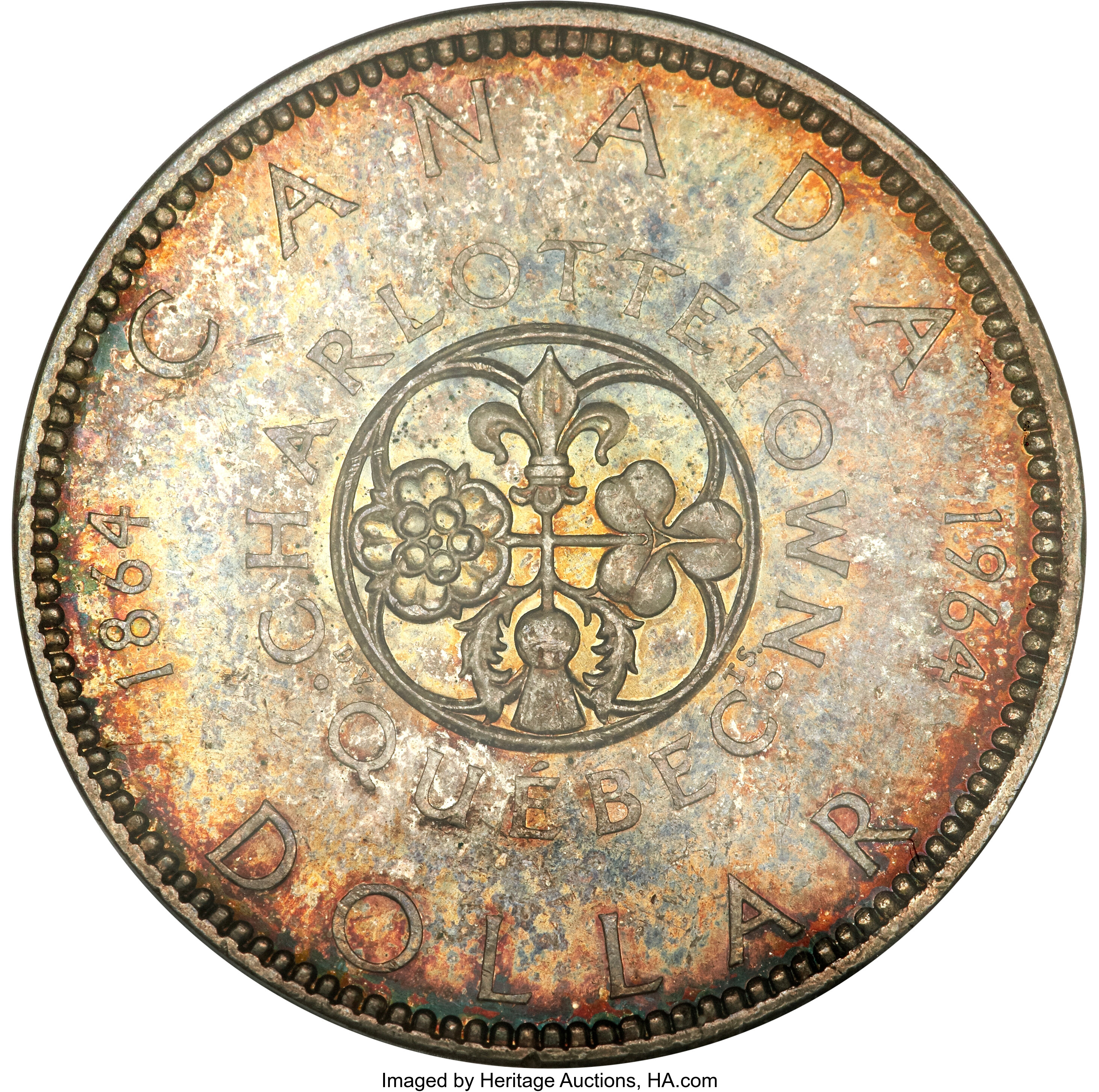 1964 S$1 Dot AU58 thumbnail 22