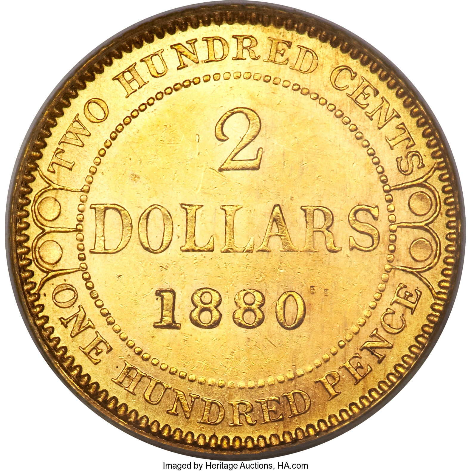 1880 $2 Newfoundland VF35 thumbnail 19