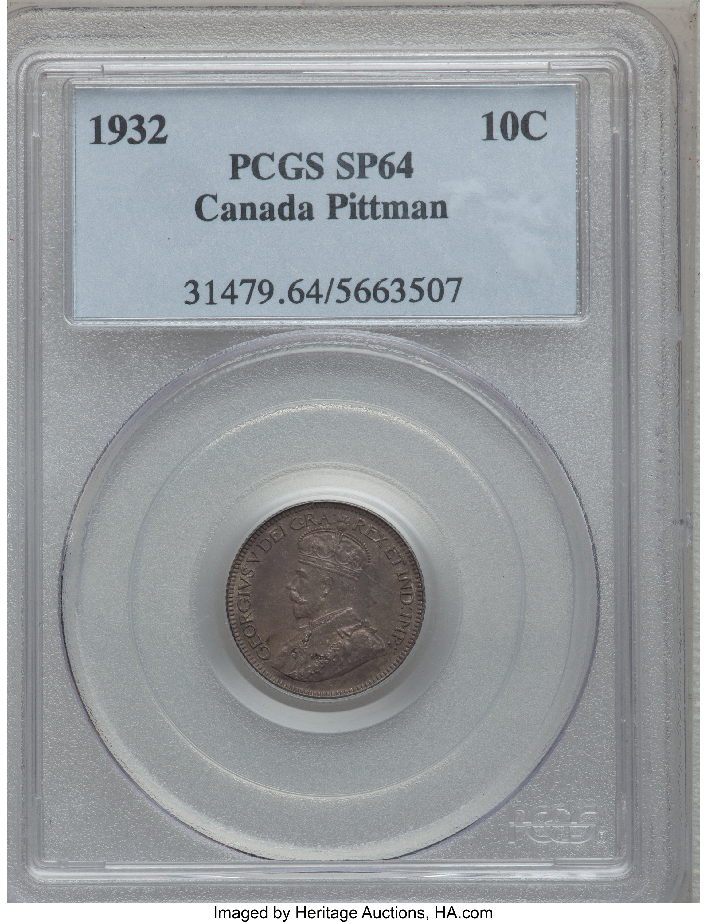 1932 10c MS66 thumbnail 2