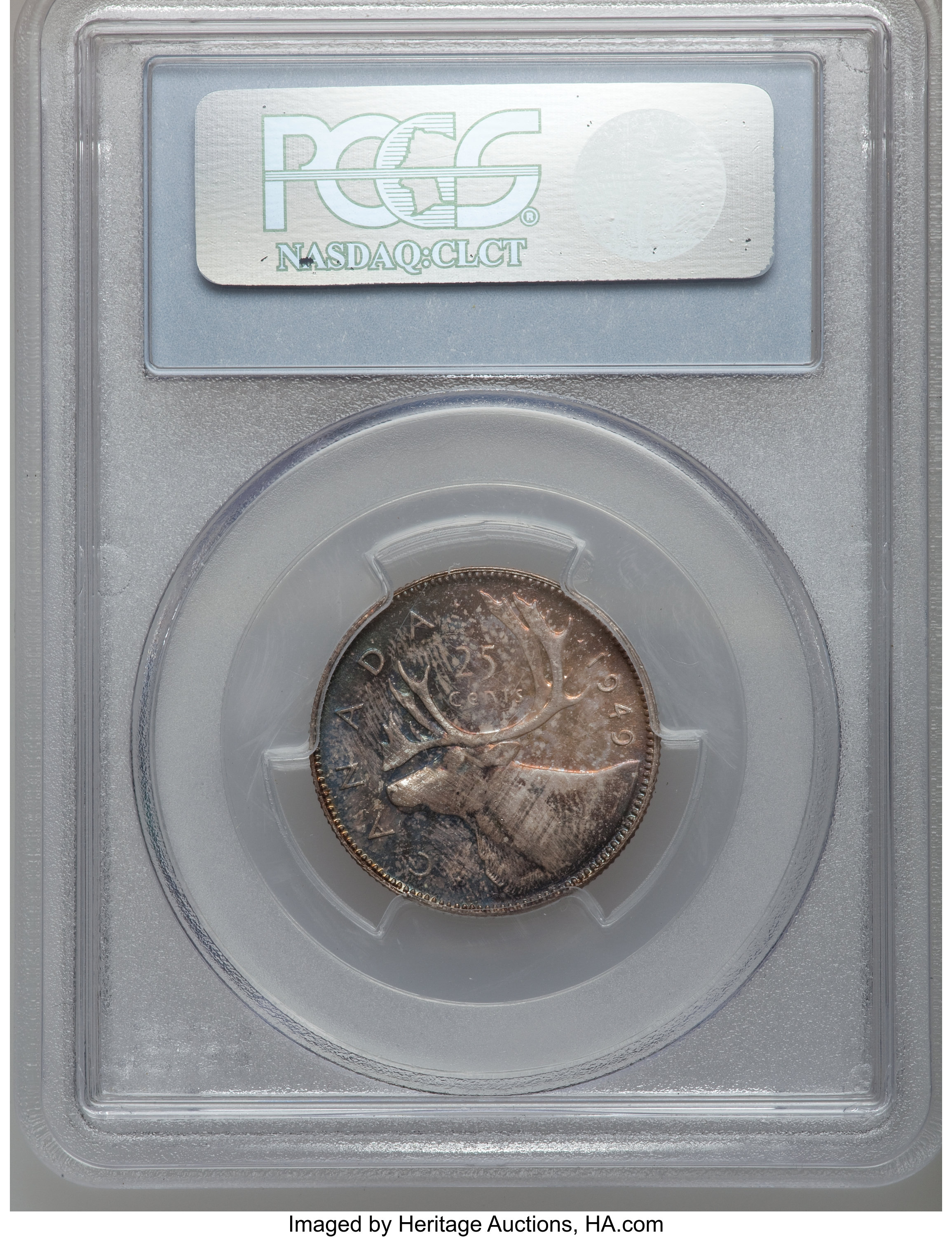 1949 25c Caribou AU50 thumbnail 18
