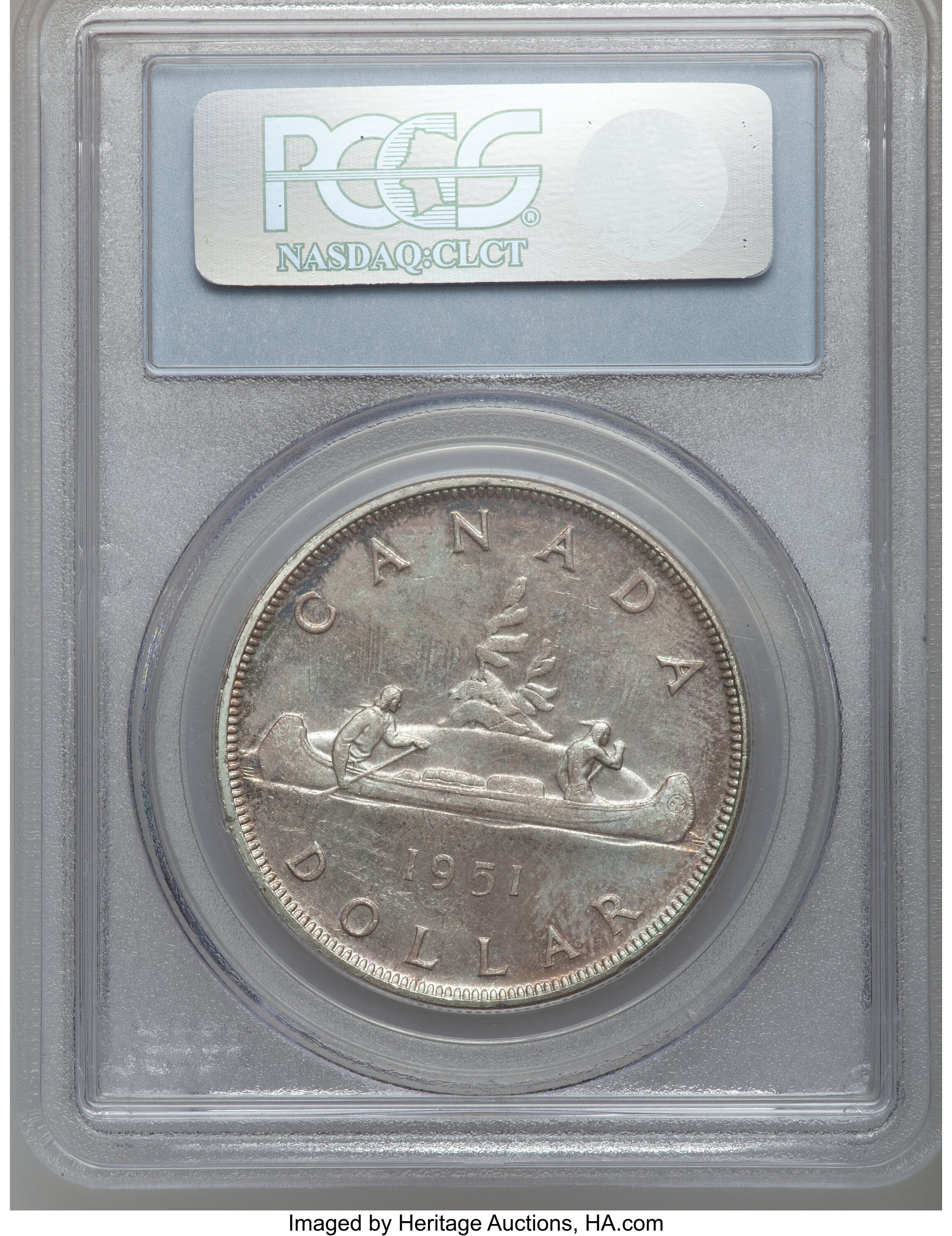 1951 S$1 Arnprior MS (KM-37) MS61 thumbnail 21