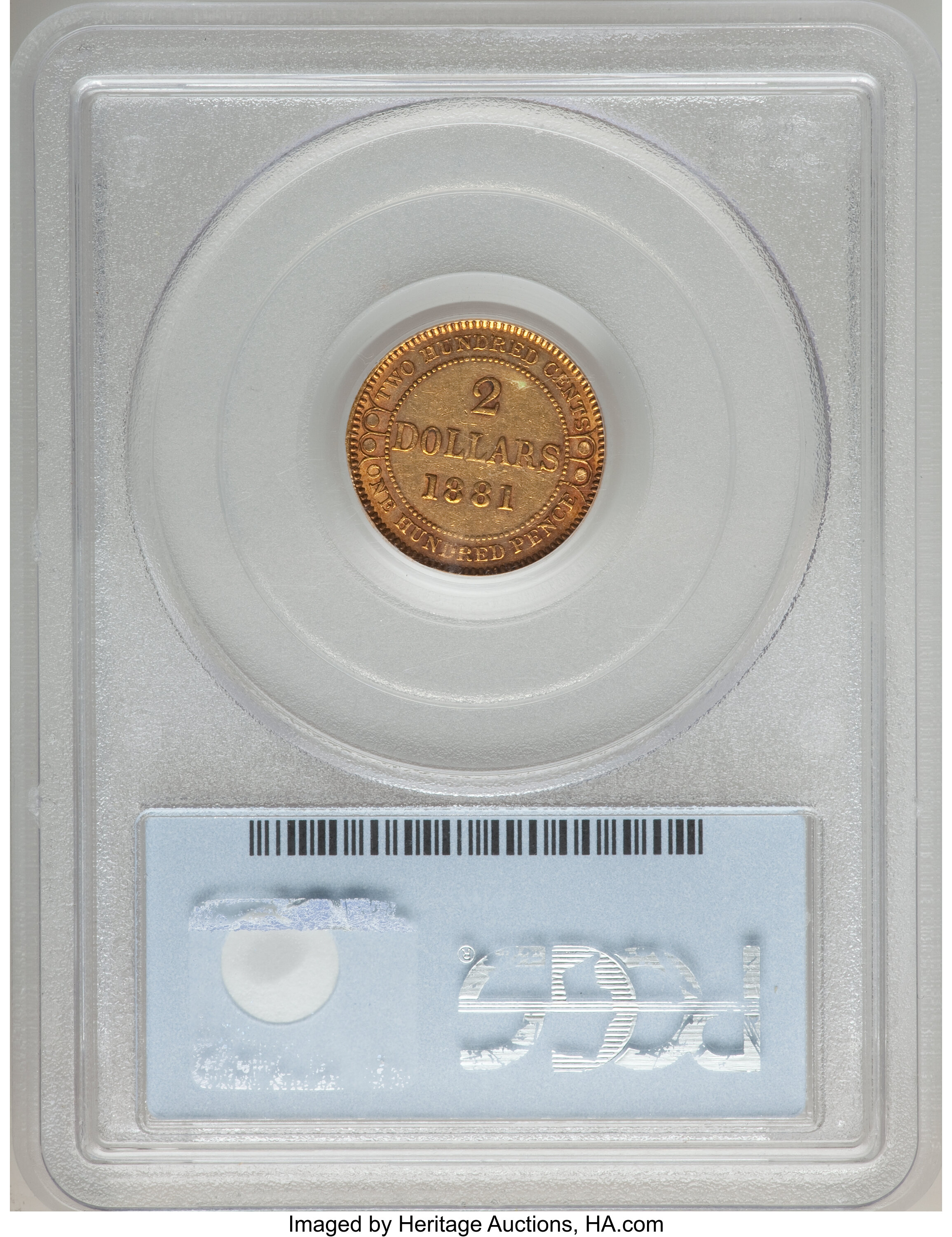 1881 $2 Newfoundland VF30 thumbnail 4