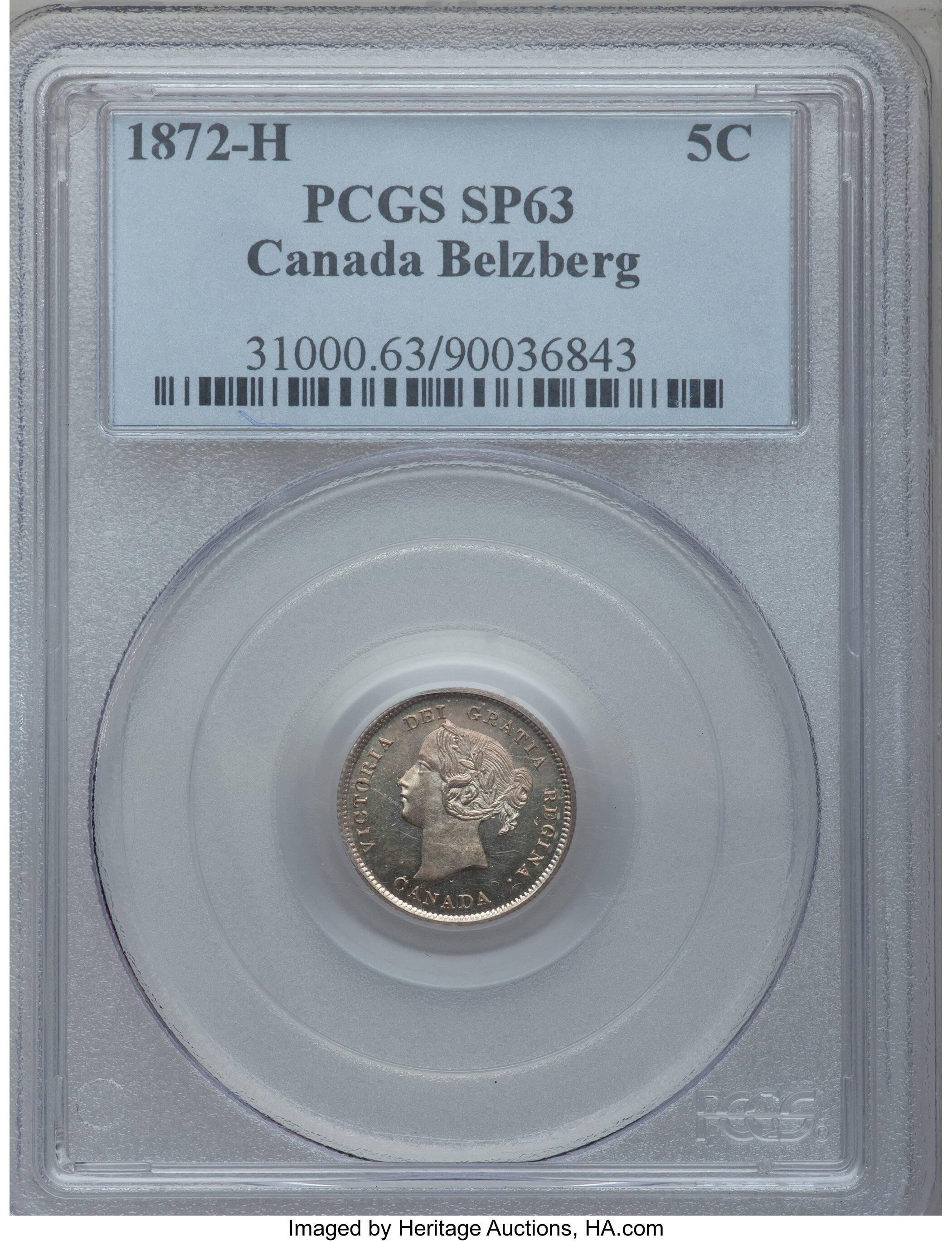1872-H S5c MS62 thumbnail 6