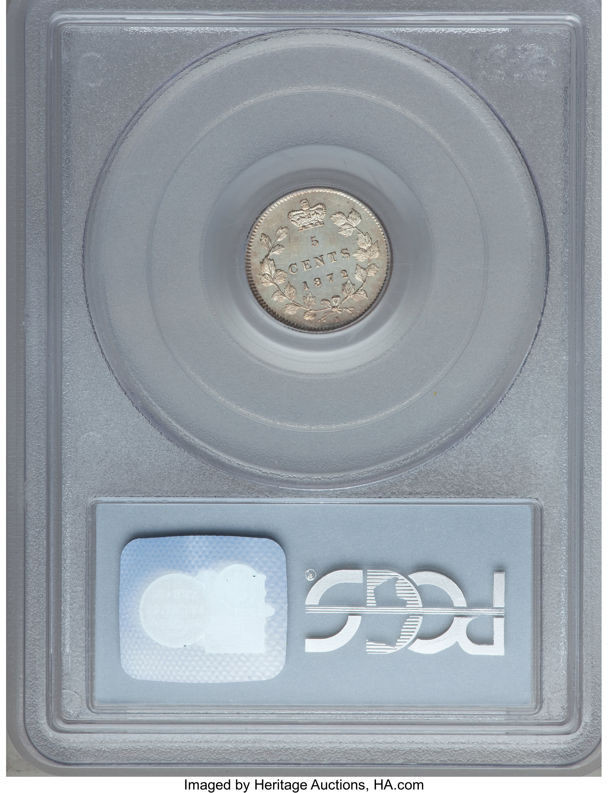 1872-H S5c MS62 thumbnail 7