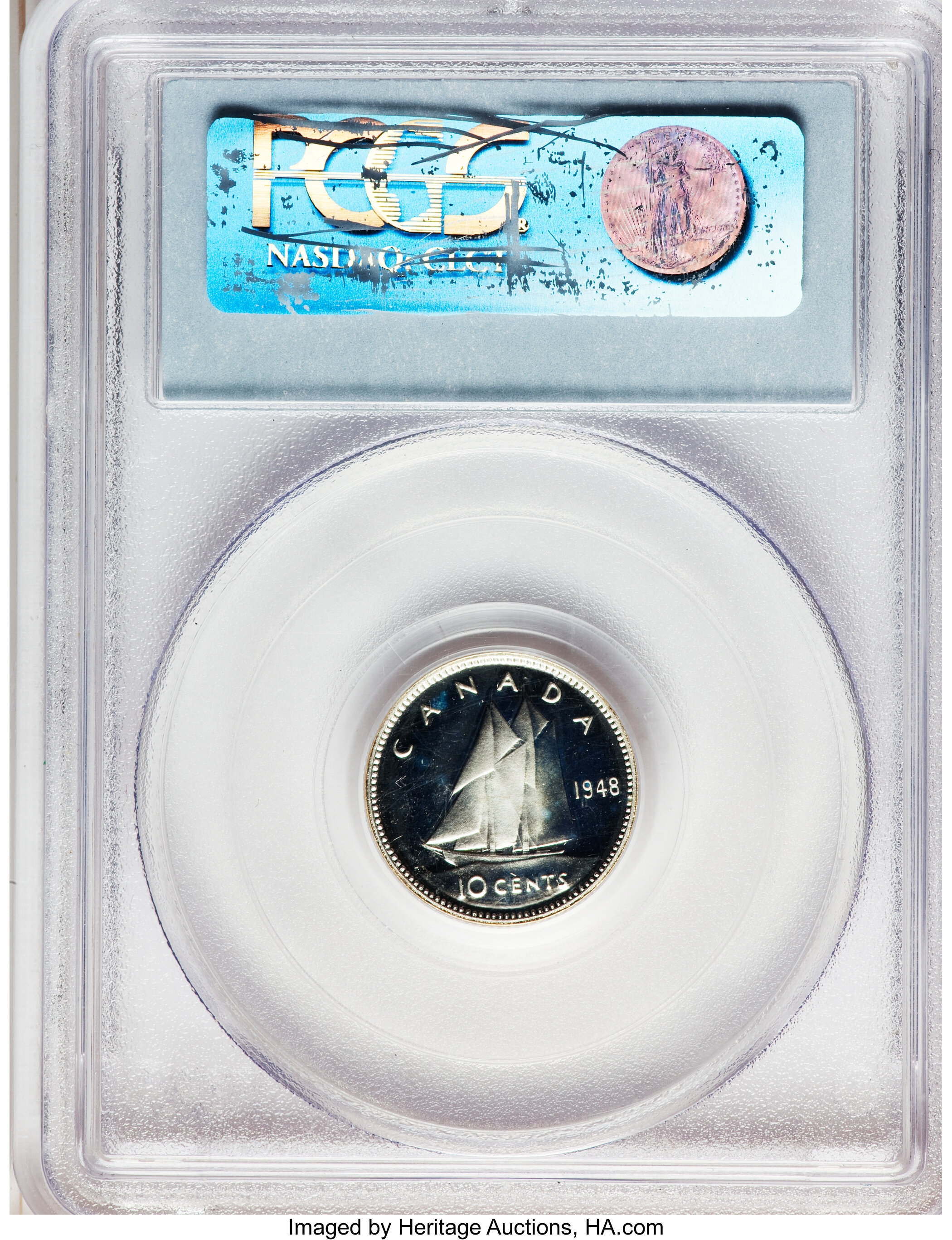 1948 10c Bluenose MS65 thumbnail 6