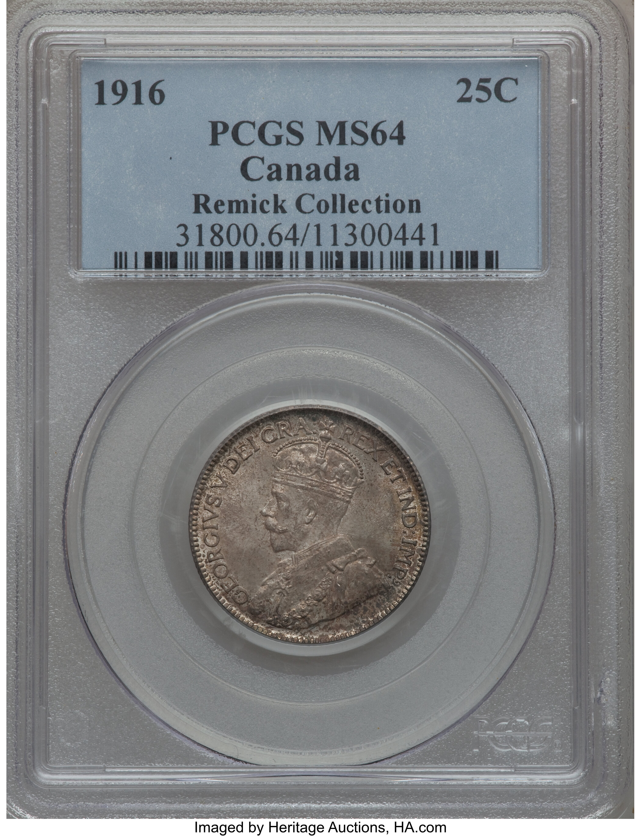 1916 25c AU50 thumbnail 12