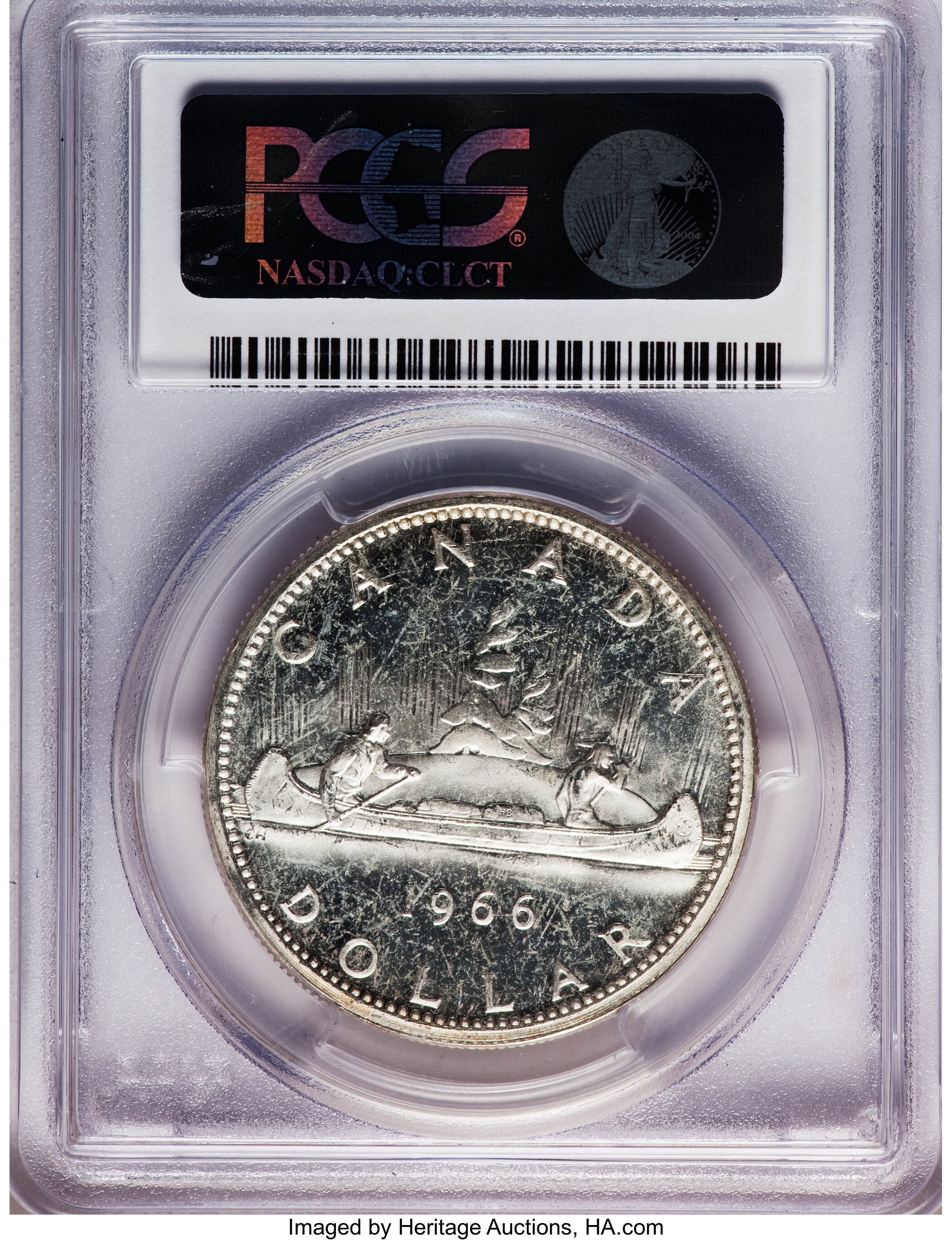 1966 S$1  Small Beads PL MS64 thumbnail 12