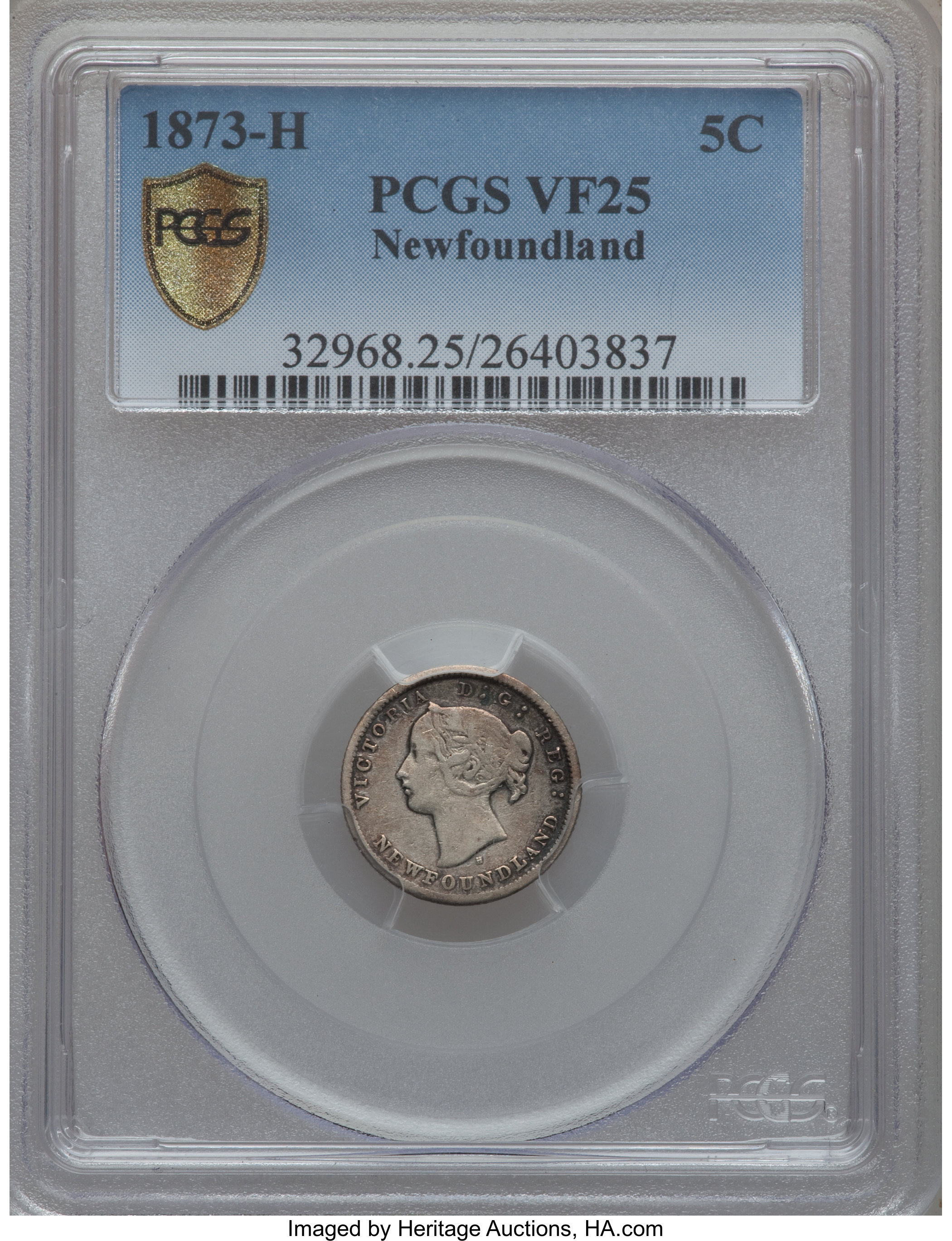 Victoria 5c Newfoundland, 1865-1896 [Type] VG8 thumbnail 16