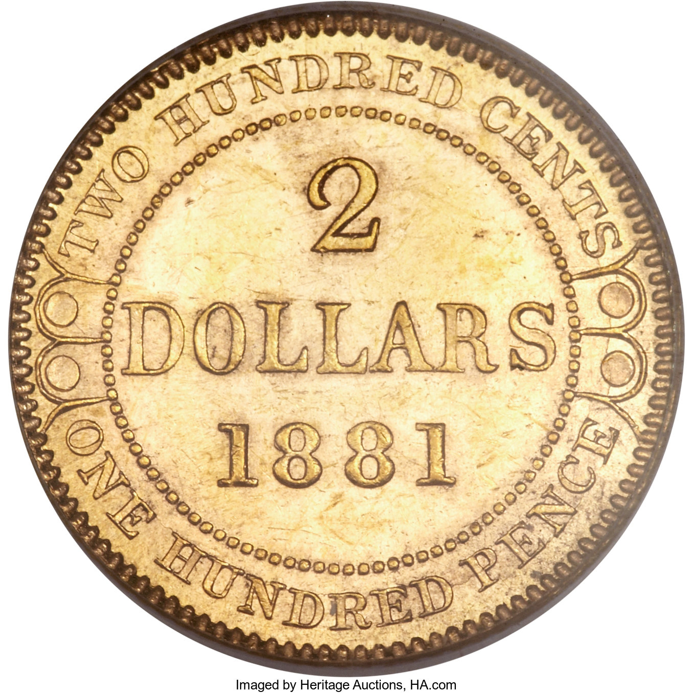 1881 $2 Newfoundland MS62 thumbnail 20