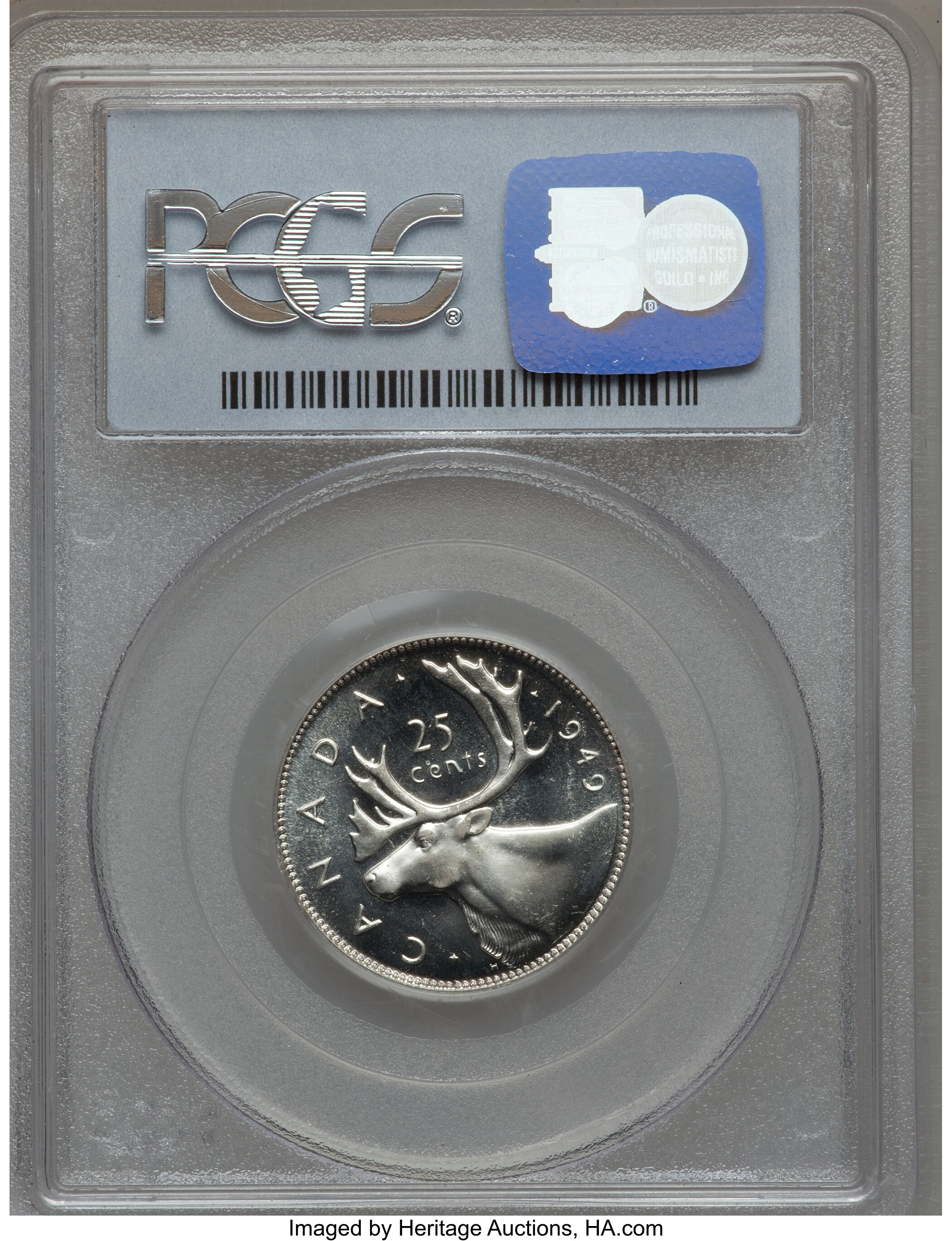 1949 25c Caribou AU50 thumbnail 16
