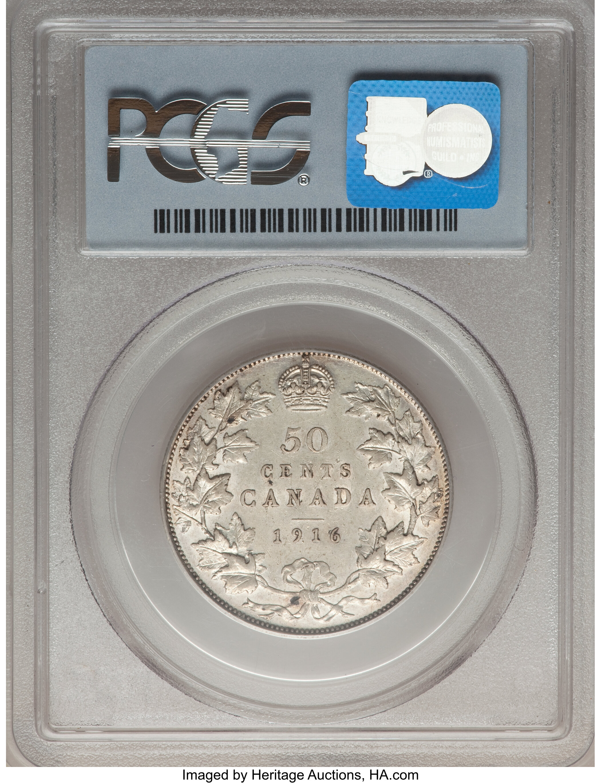 1916 50c AU50 thumbnail 8