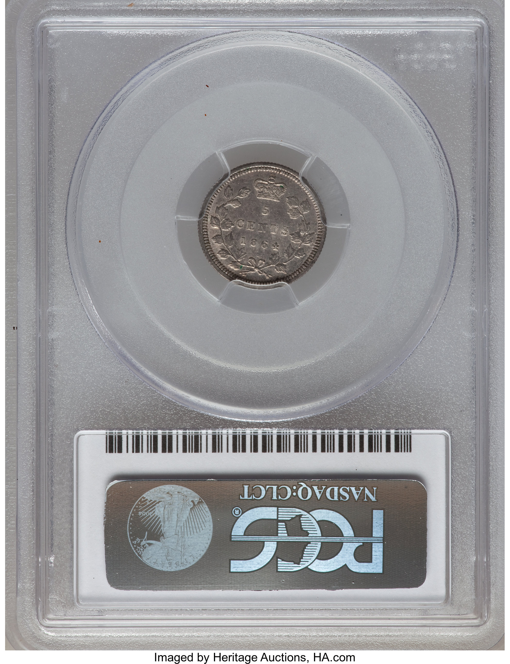1864 5c New Brunswick, Small 6 VG10 thumbnail 6