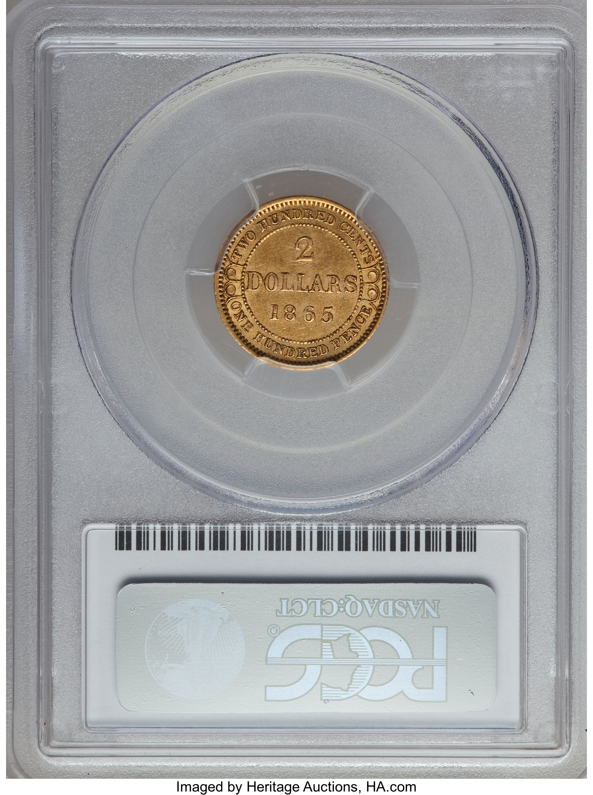 1865 $2 Newfoundland VF20 thumbnail 14