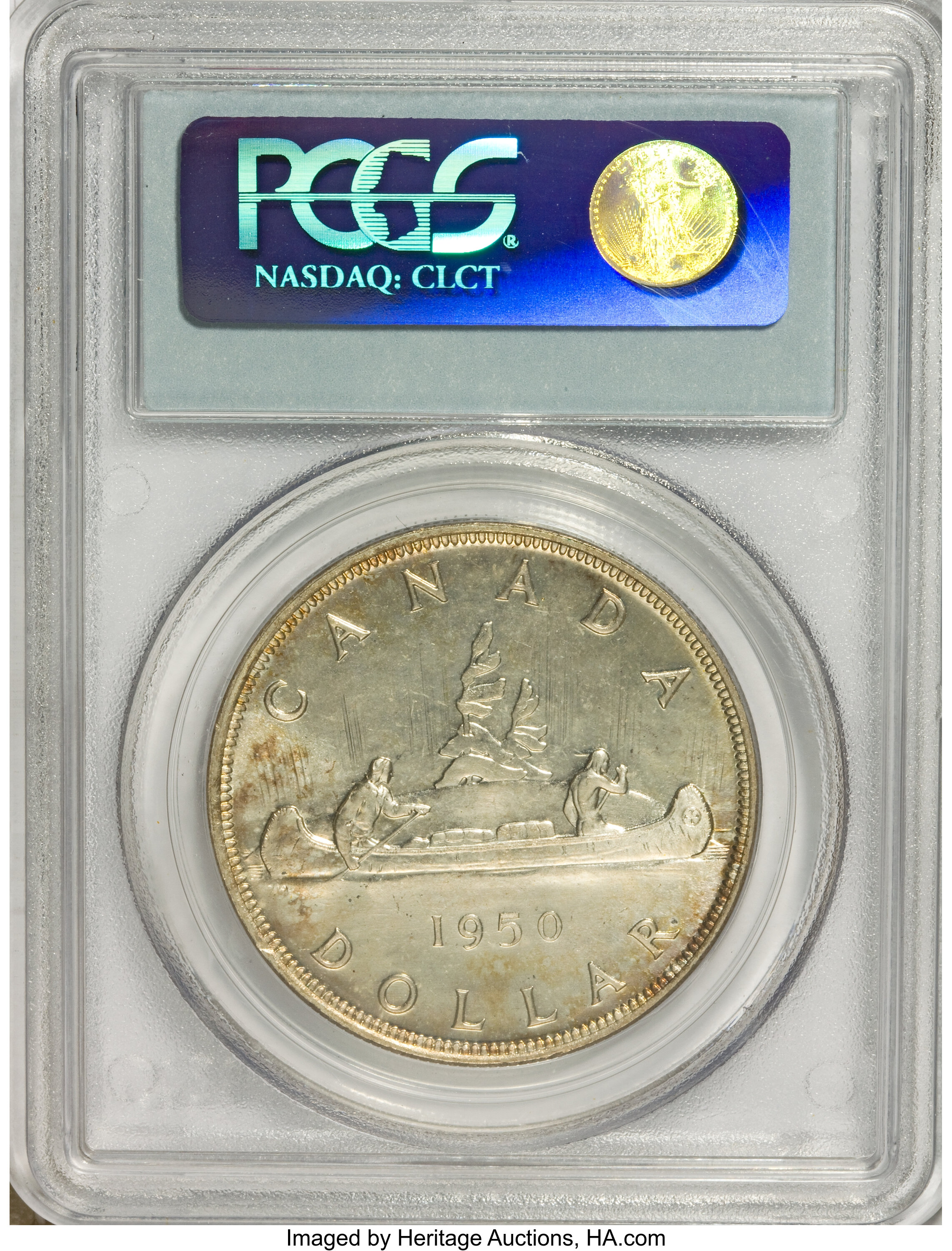 1950 S$1 FWL MS (KM-37) VG10 thumbnail 4