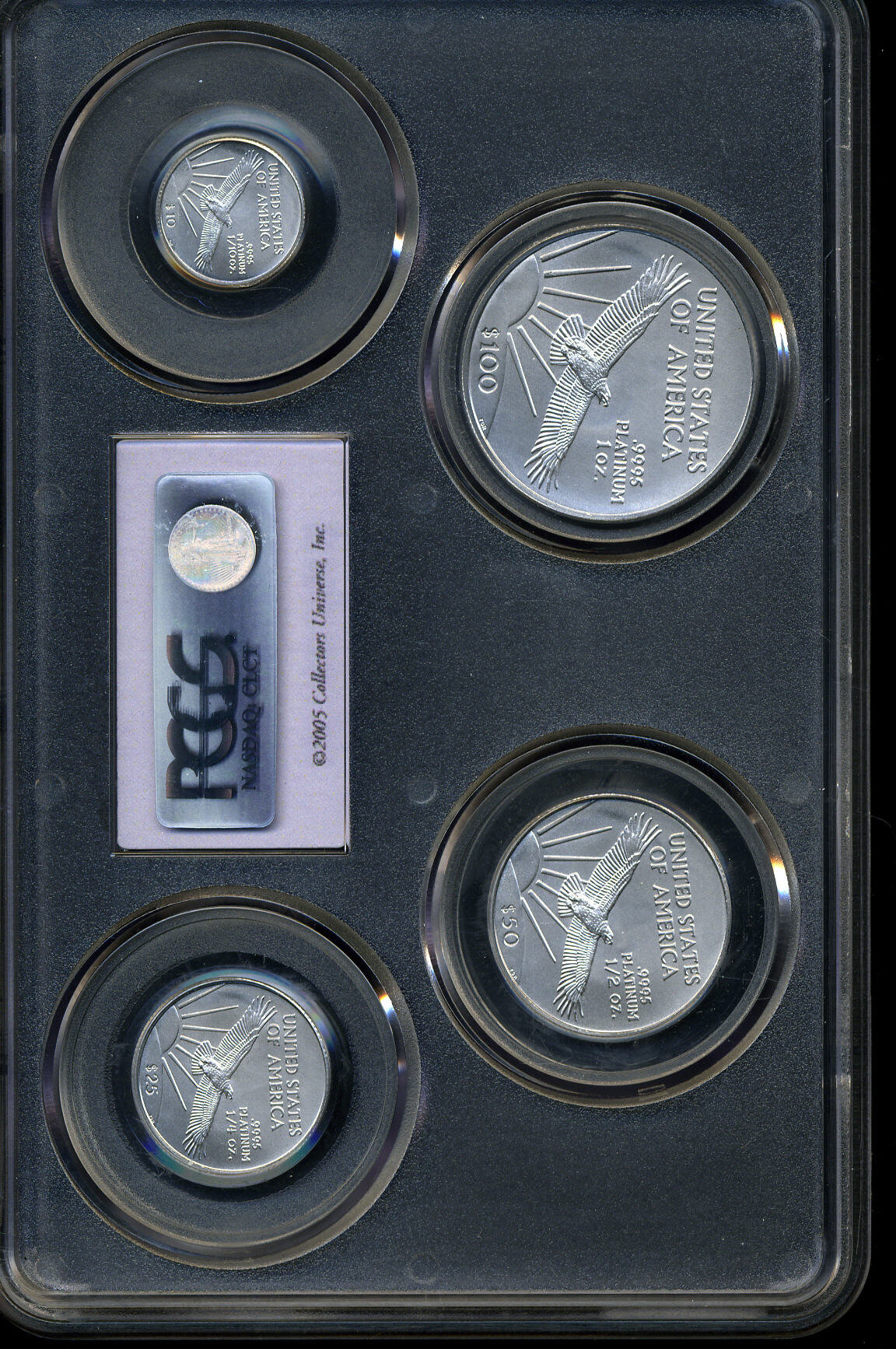2005 P$100  Platinum Eagle MS65 thumbnail 23
