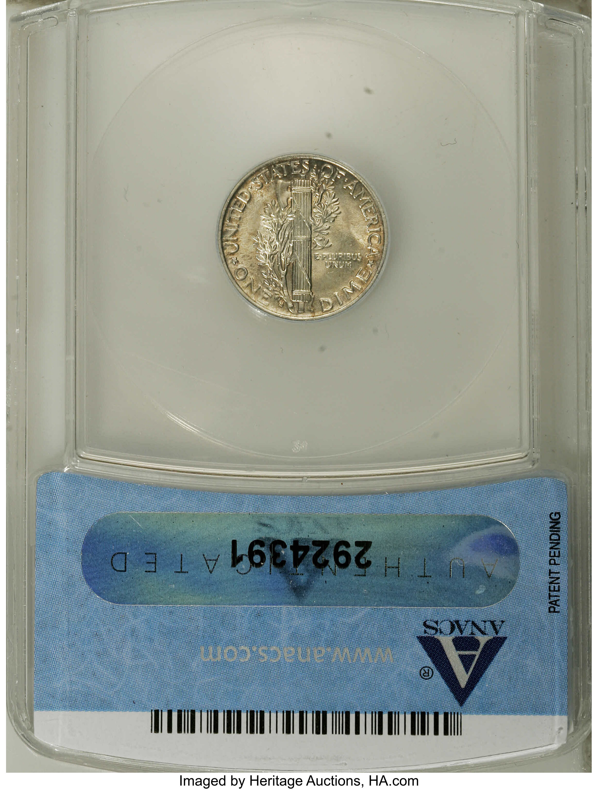 1945-S 10c Micro S AU58 thumbnail 12
