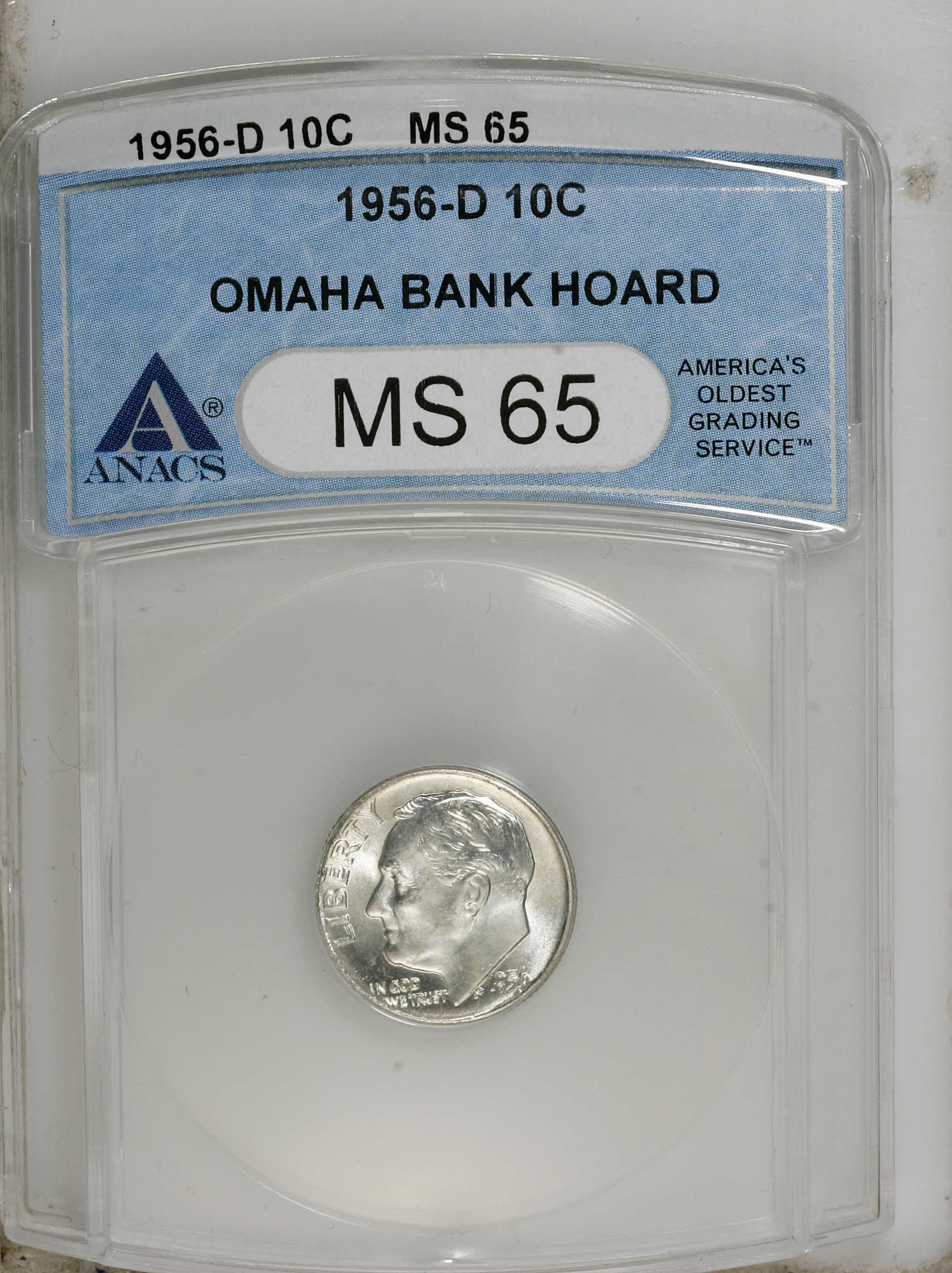 1956-D 10c VF20 CAC thumbnail 14