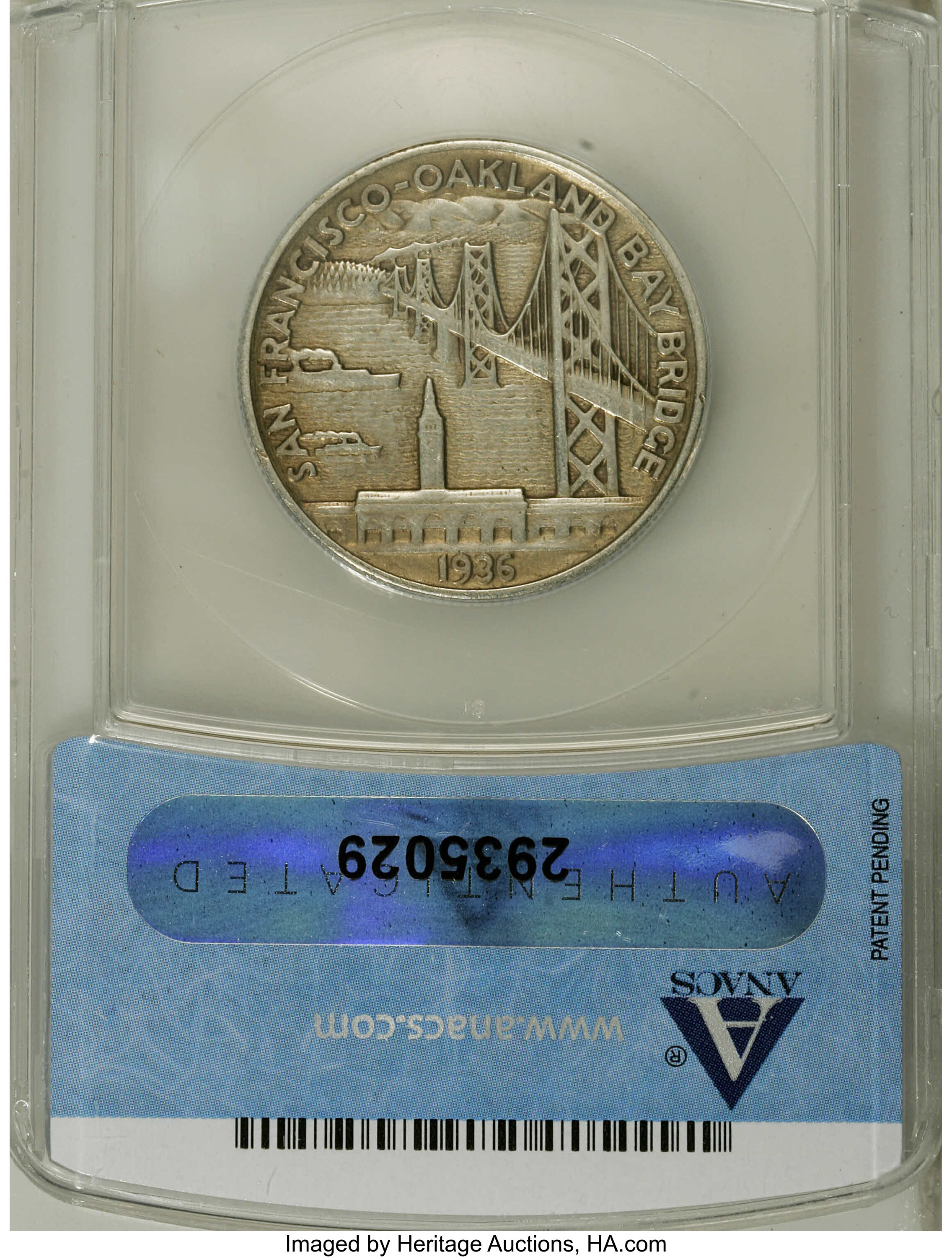 1936-S 50c Bay Bridge XF40 thumbnail 2