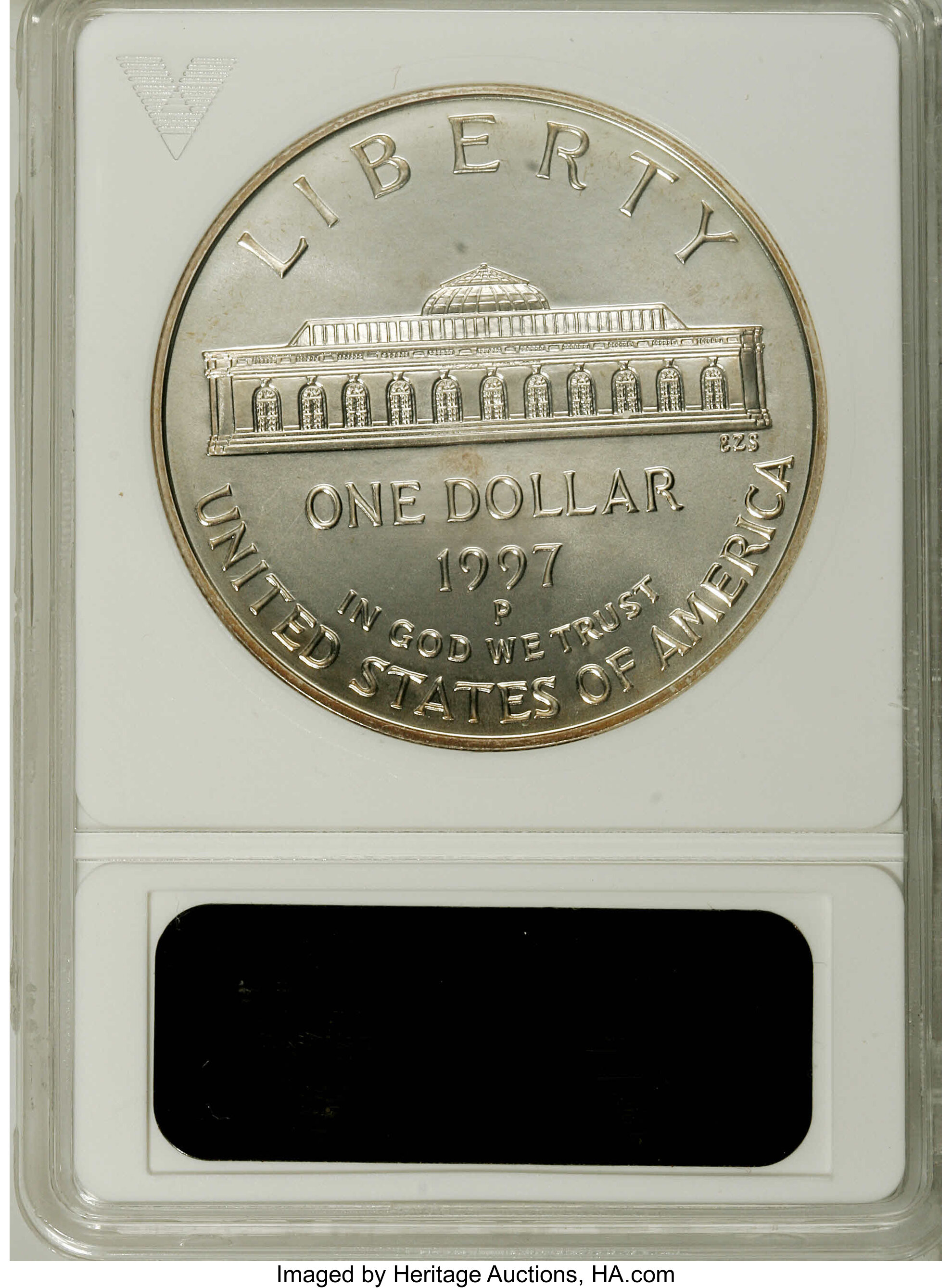 1997-P S$1 U.S. Botanic Garden MS64 thumbnail 8